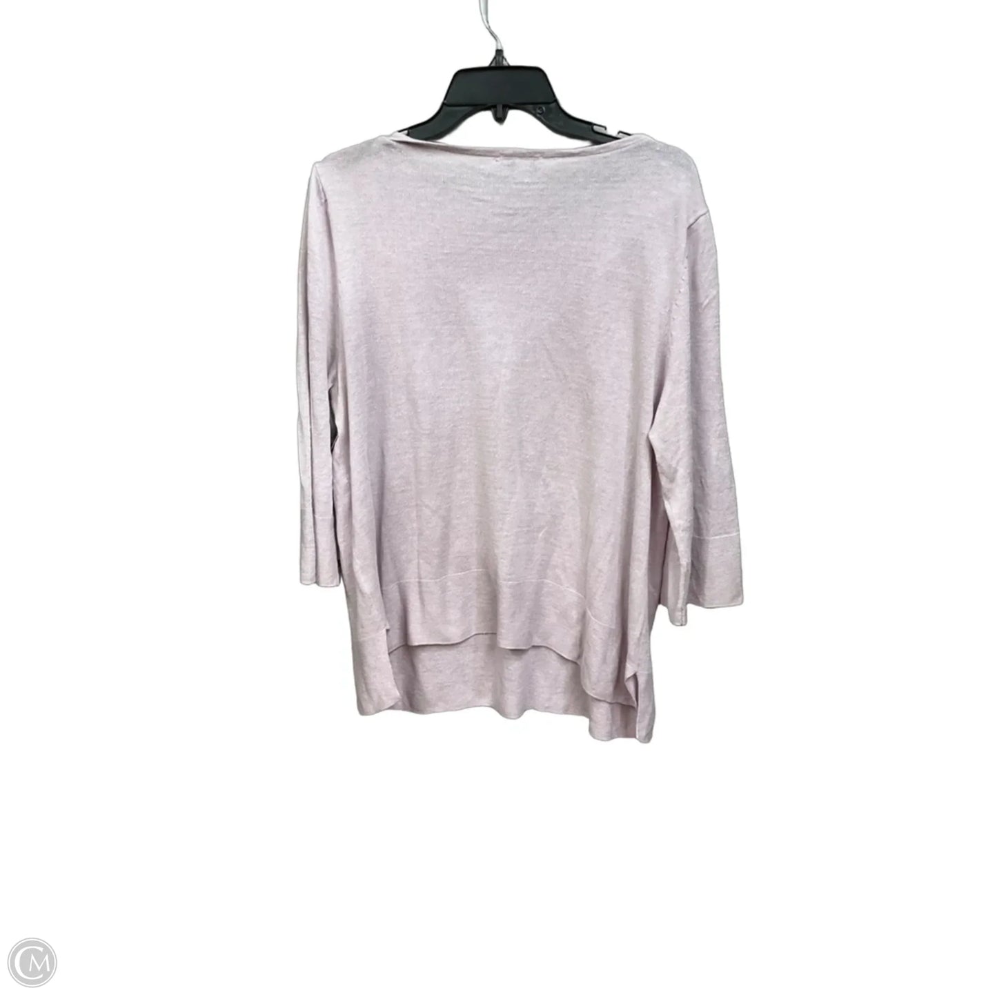 Top 3/4 Sleeve By J. Jill In Purple, Size: Xl