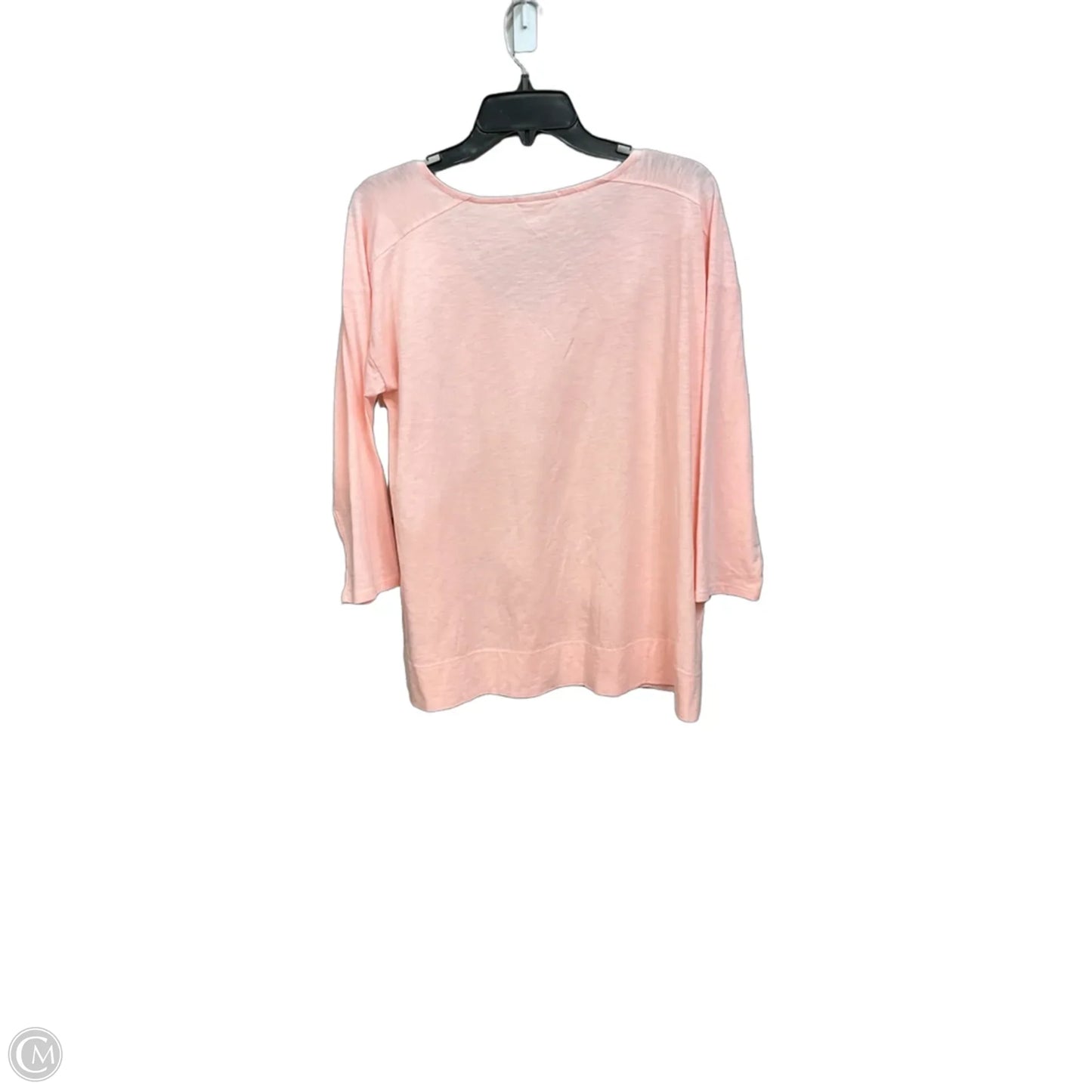 Top Long Sleeve Basic By J. Jill In Pink, Size: L