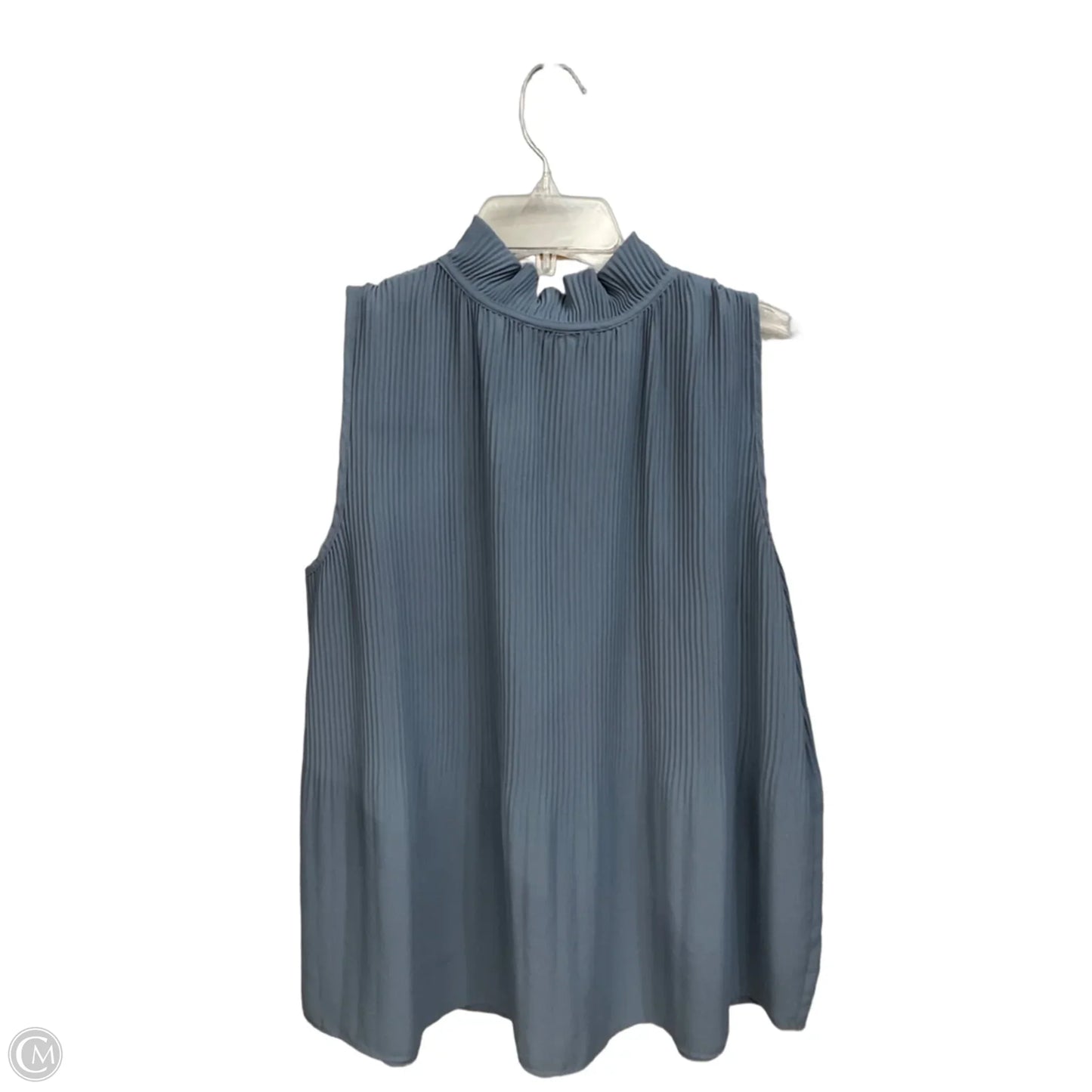 Top Sleeveless By Adrianna Papell In Blue, Size: M