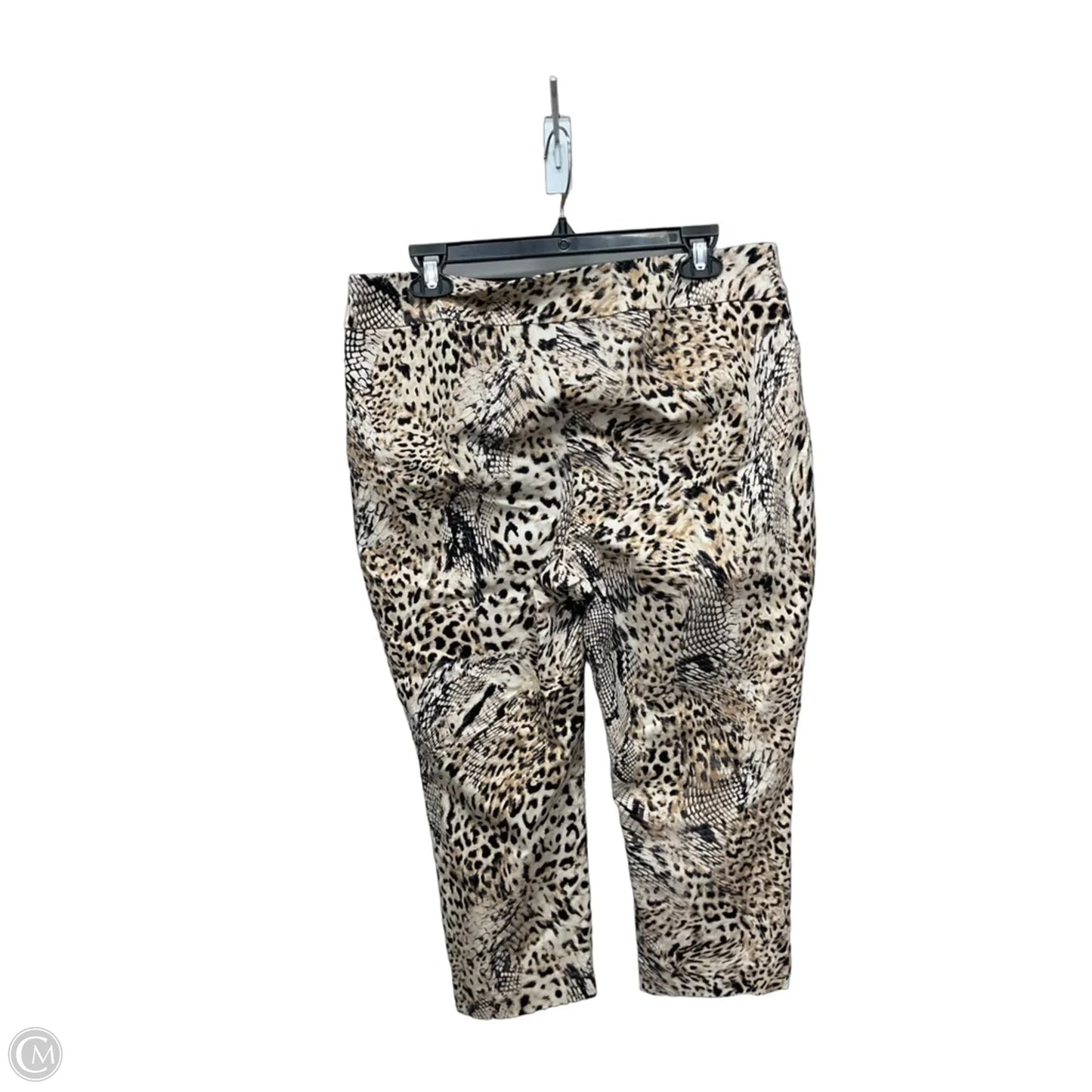 Pants Dress By Chicos In Animal Print, Size: 12p