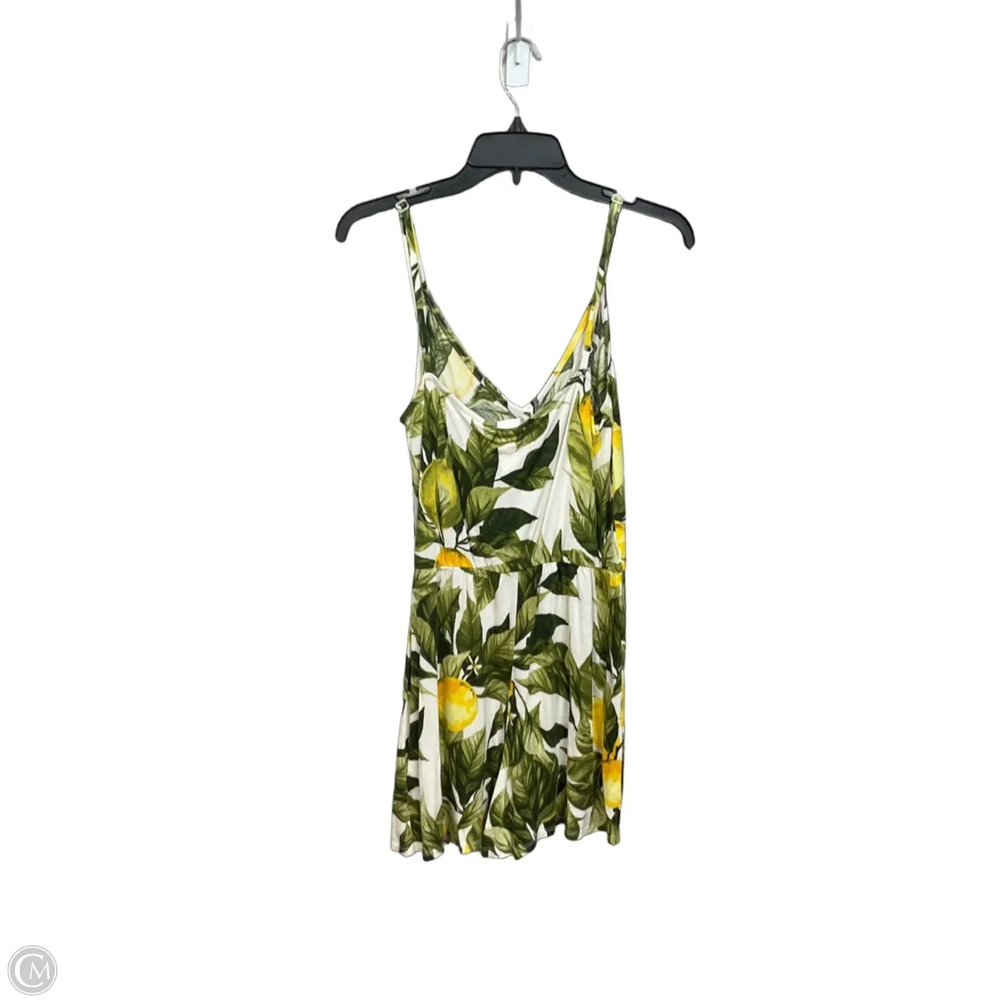 Romper By H&m In Tropical Print, Size: S