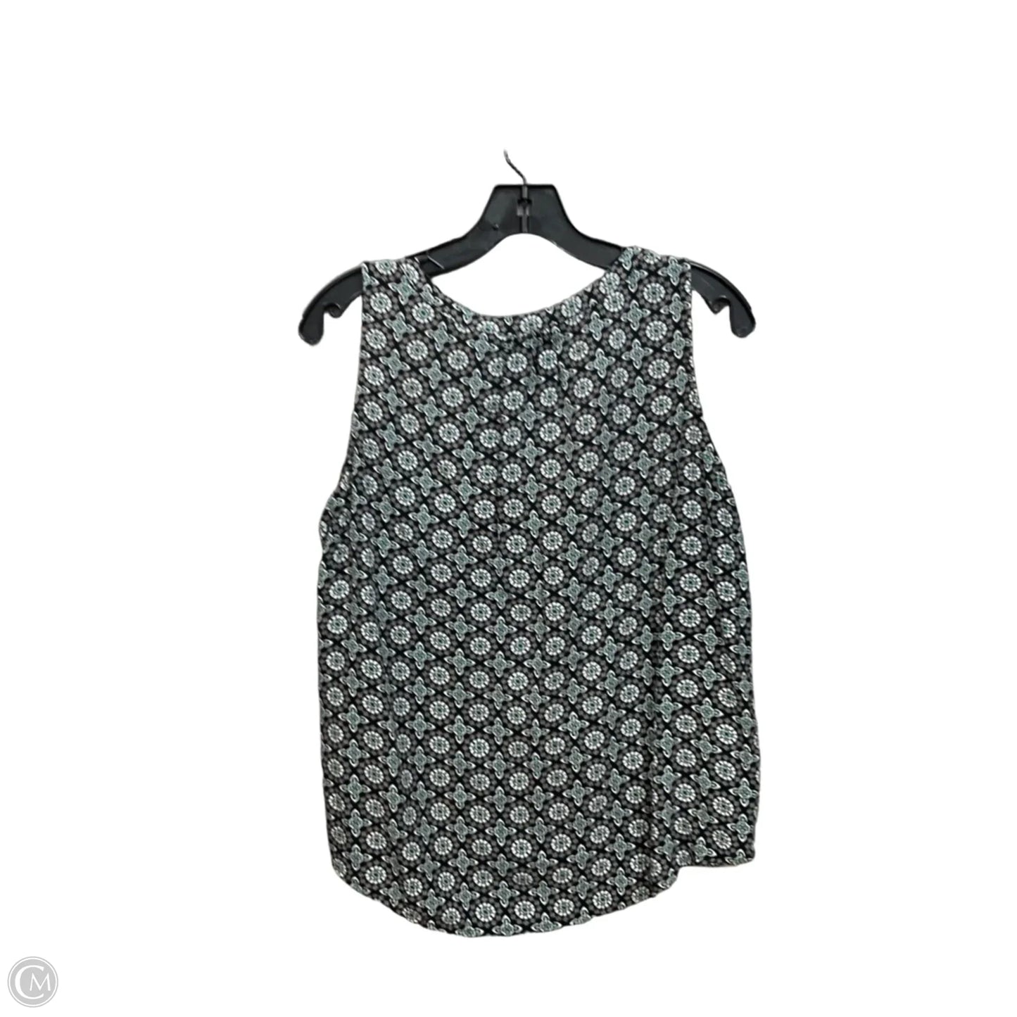 Top Sleeveless By Croft And Barrow In Maroon, Size: M