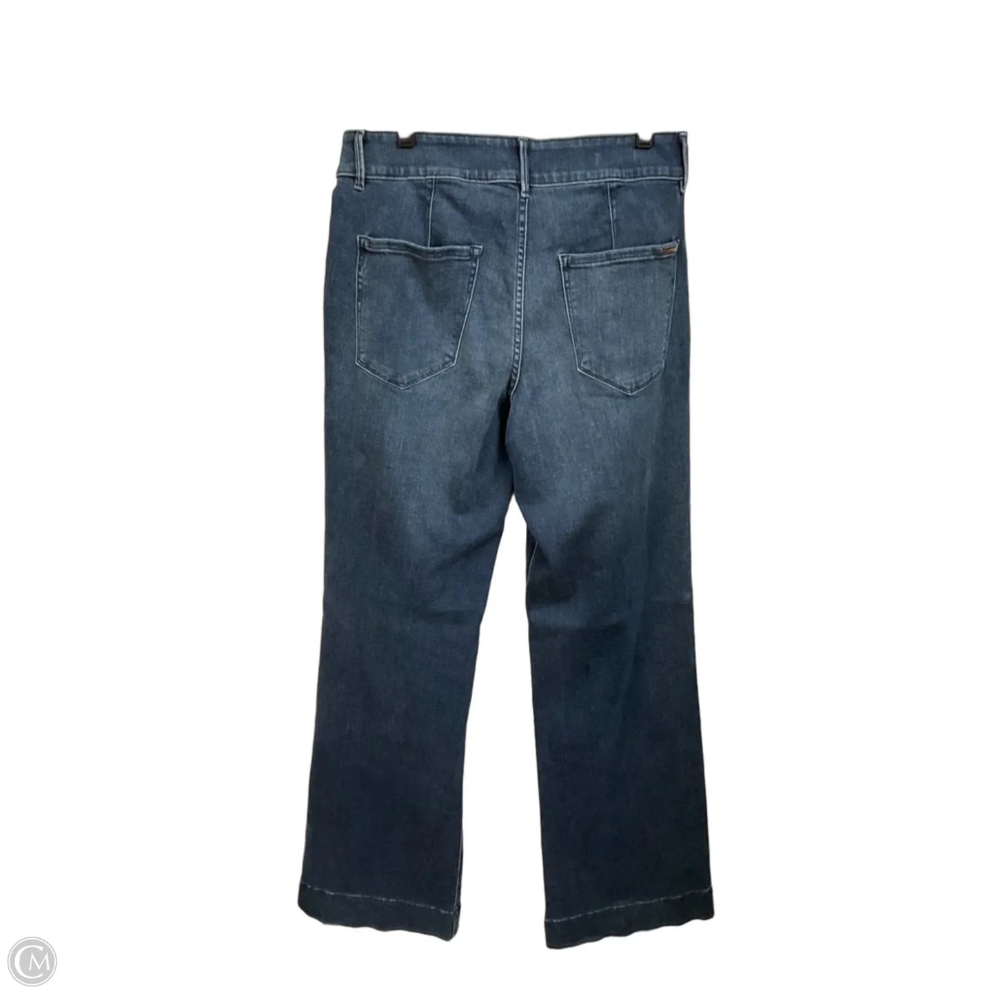 Jeans Wide Leg By White House Black Market In Blue Denim, Size: 12