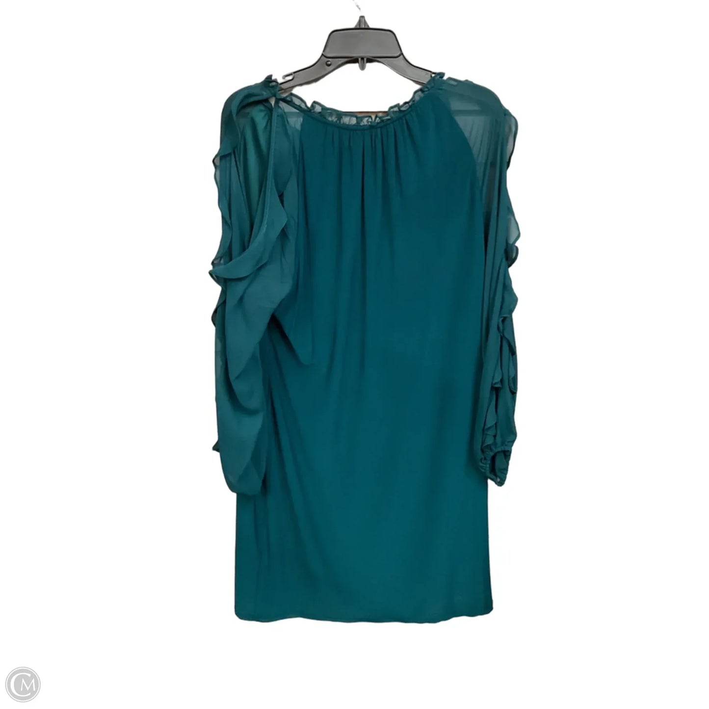 Dress Casual Short By Msk In Green, Size: Xl