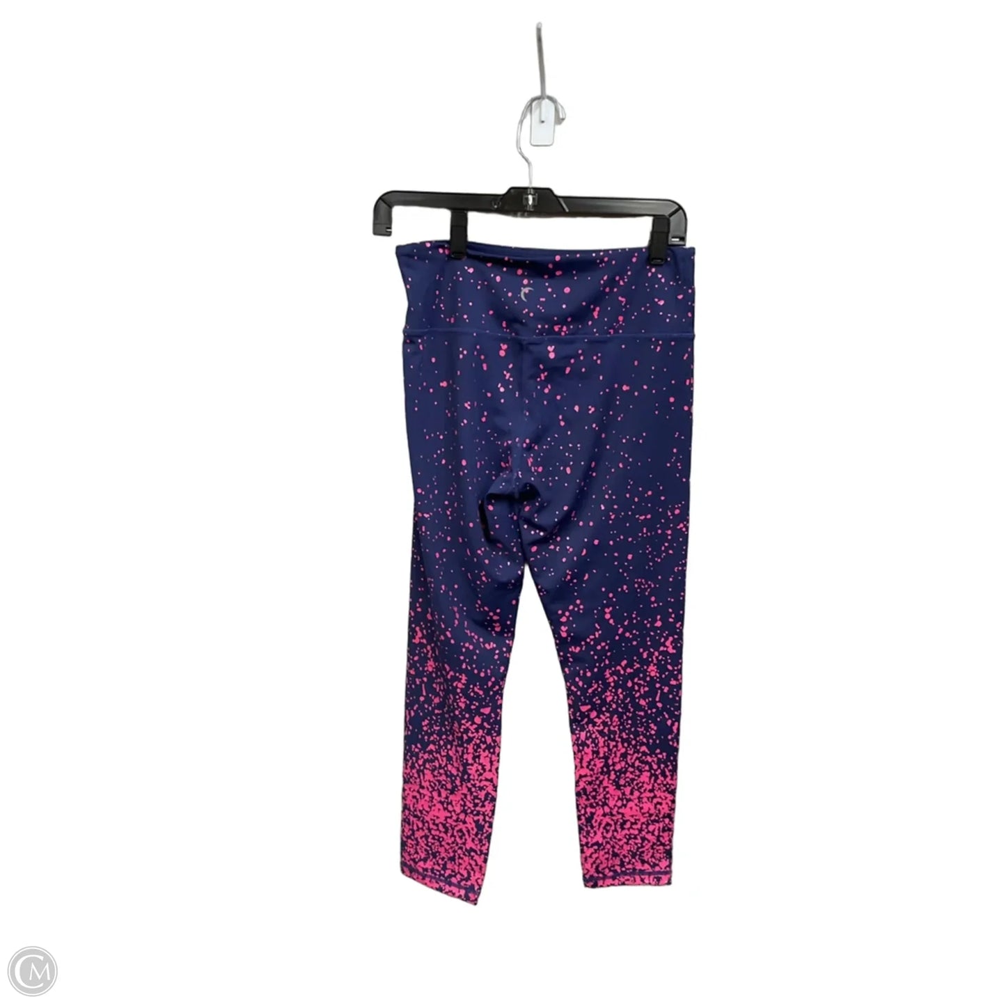 Athletic Leggings By Zyia In Blue & Pink, Size: M