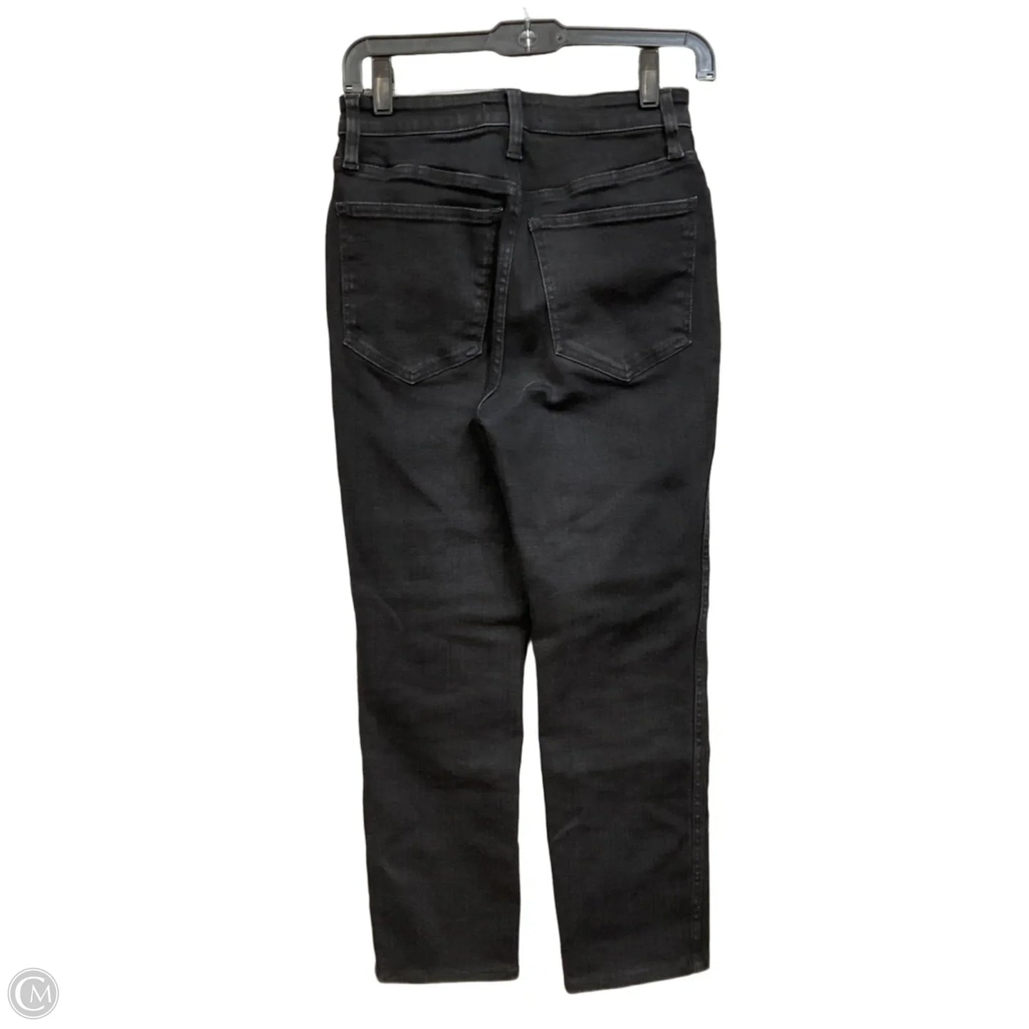 Jeans Straight By Madewell In Black Denim, Size: 2