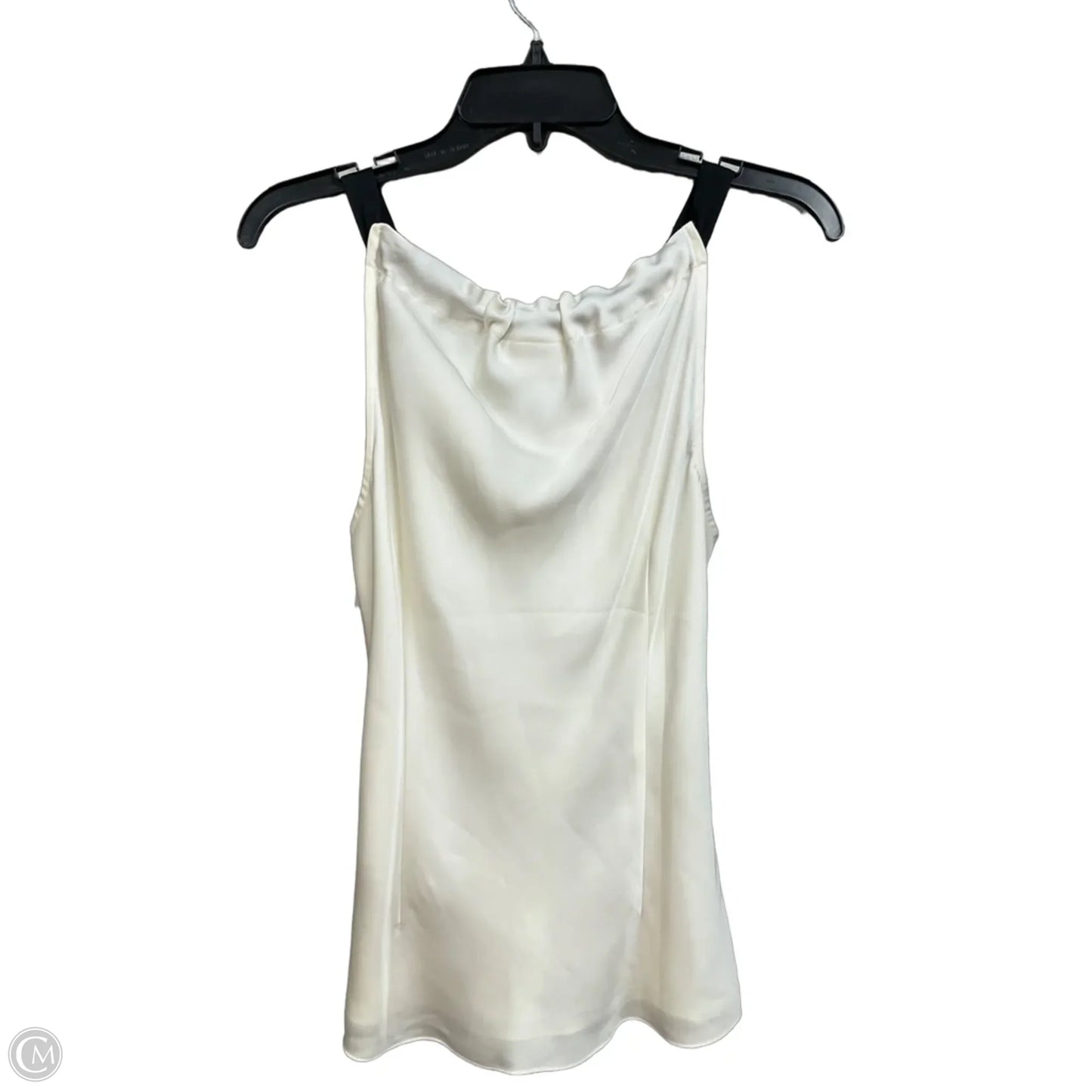 Top Sleeveless By Loft In Black & White, Size: S