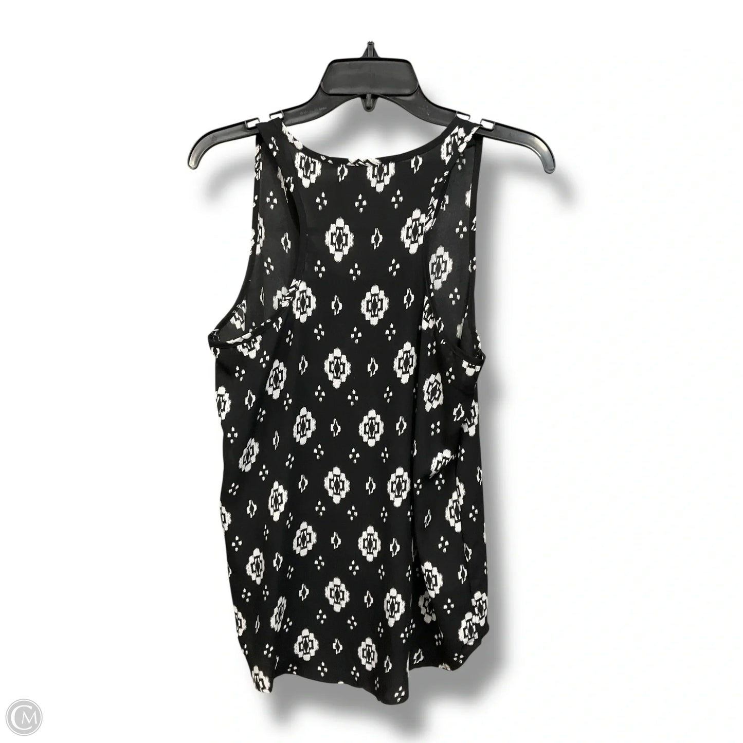 Top Sleeveless By Olive And Oak In Black & White, Size: S