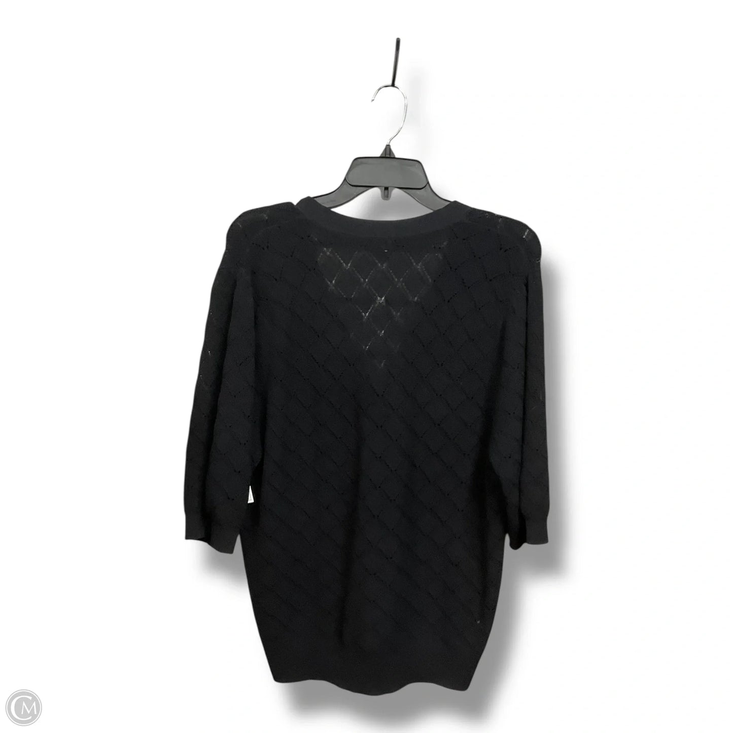 Cardigan By Ann Taylor In Black, Size: Xl