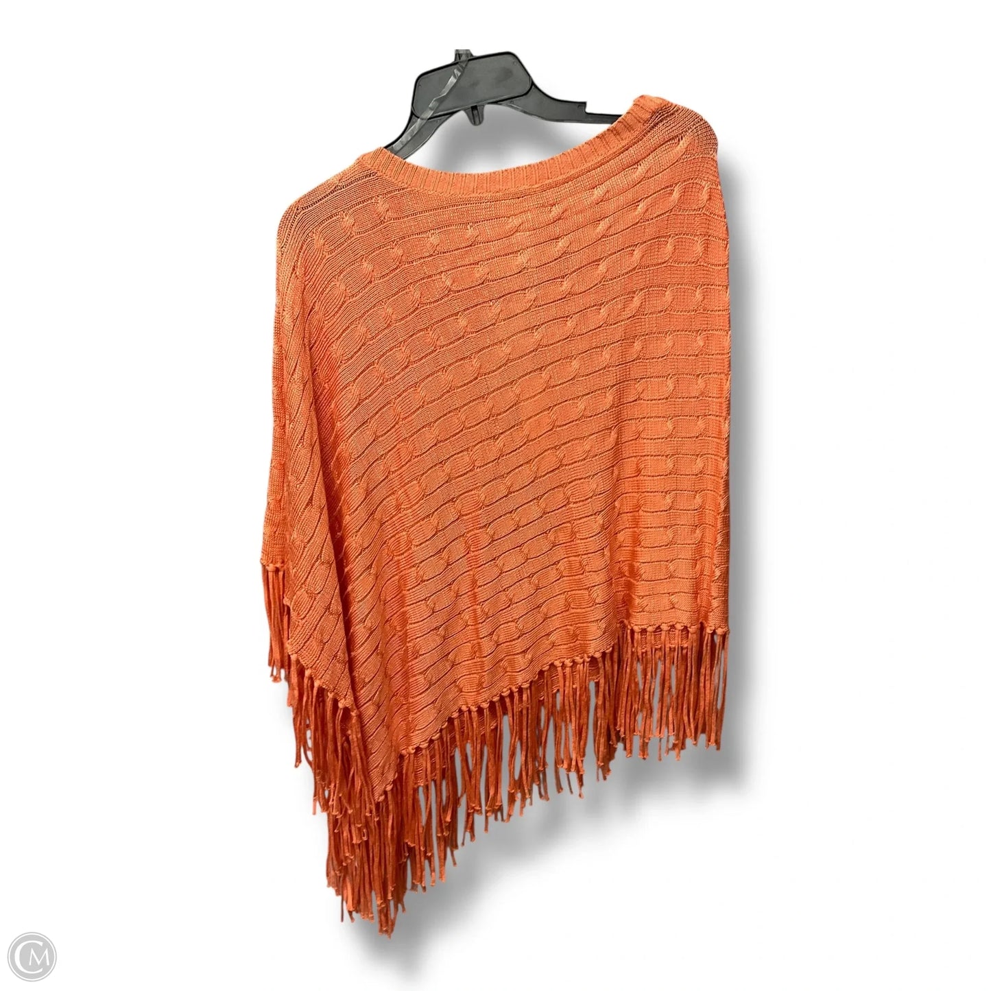Poncho By Chicos In Peach, Size: Osfm