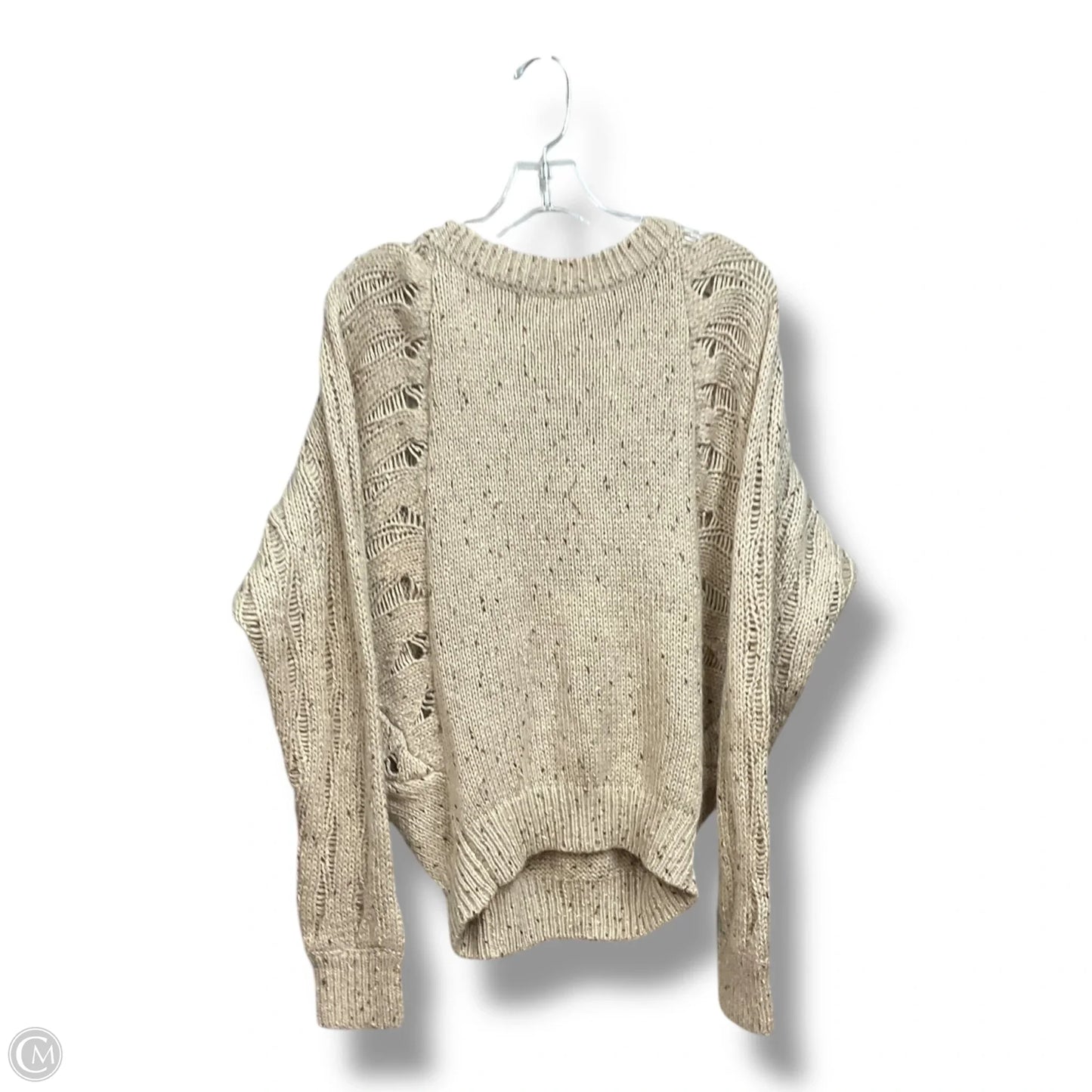 Sweater By Victorias Secret In Tan, Size: S