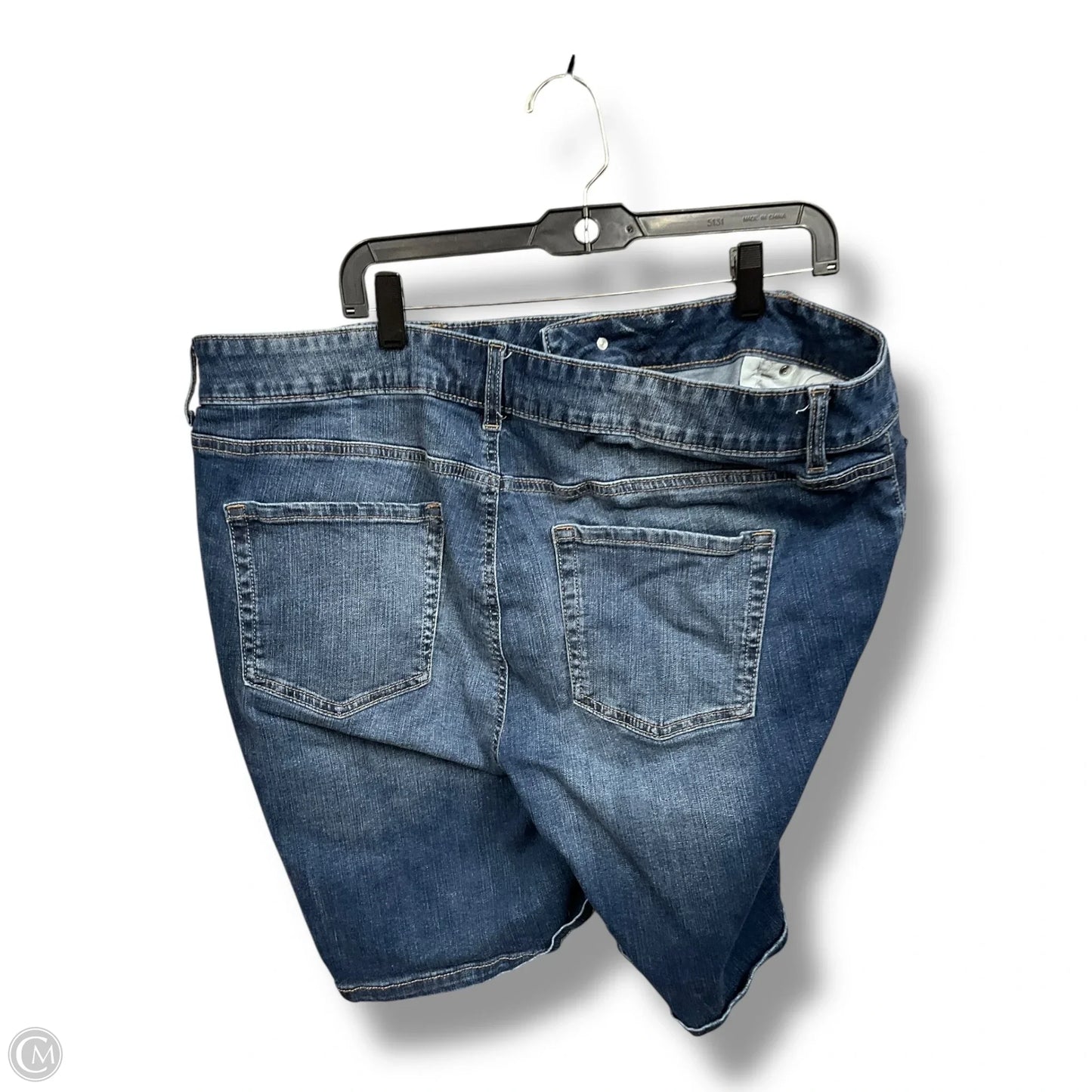 Shorts By Maurices In Blue Denim, Size: 20