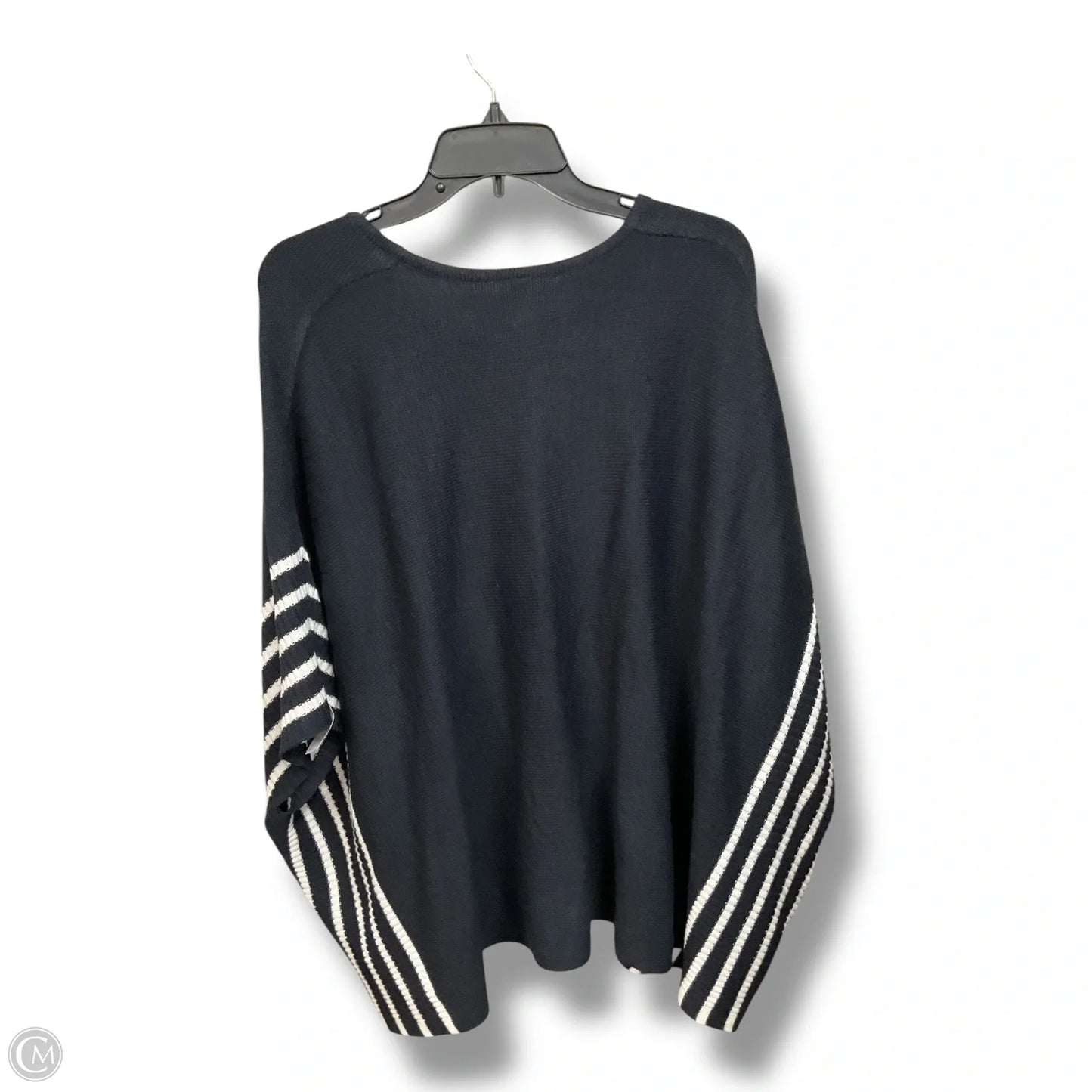 Poncho By Alya In Navy, Size: M