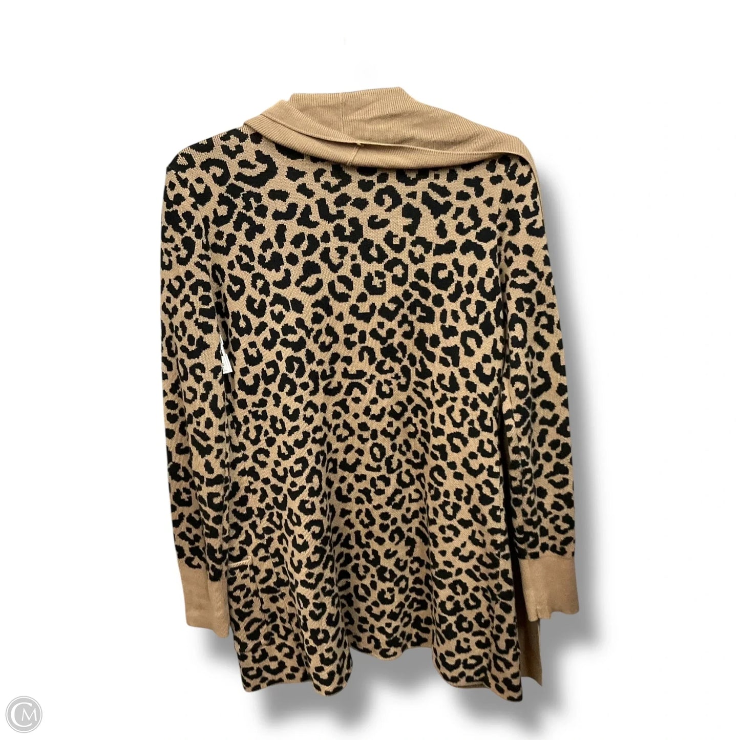 Cardigan By Clothes Mentor In Animal Print, Size: Xs