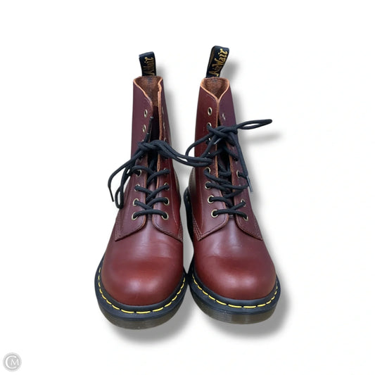Boots Ankle Heels By Dr Martens In Copper, Size: 7
