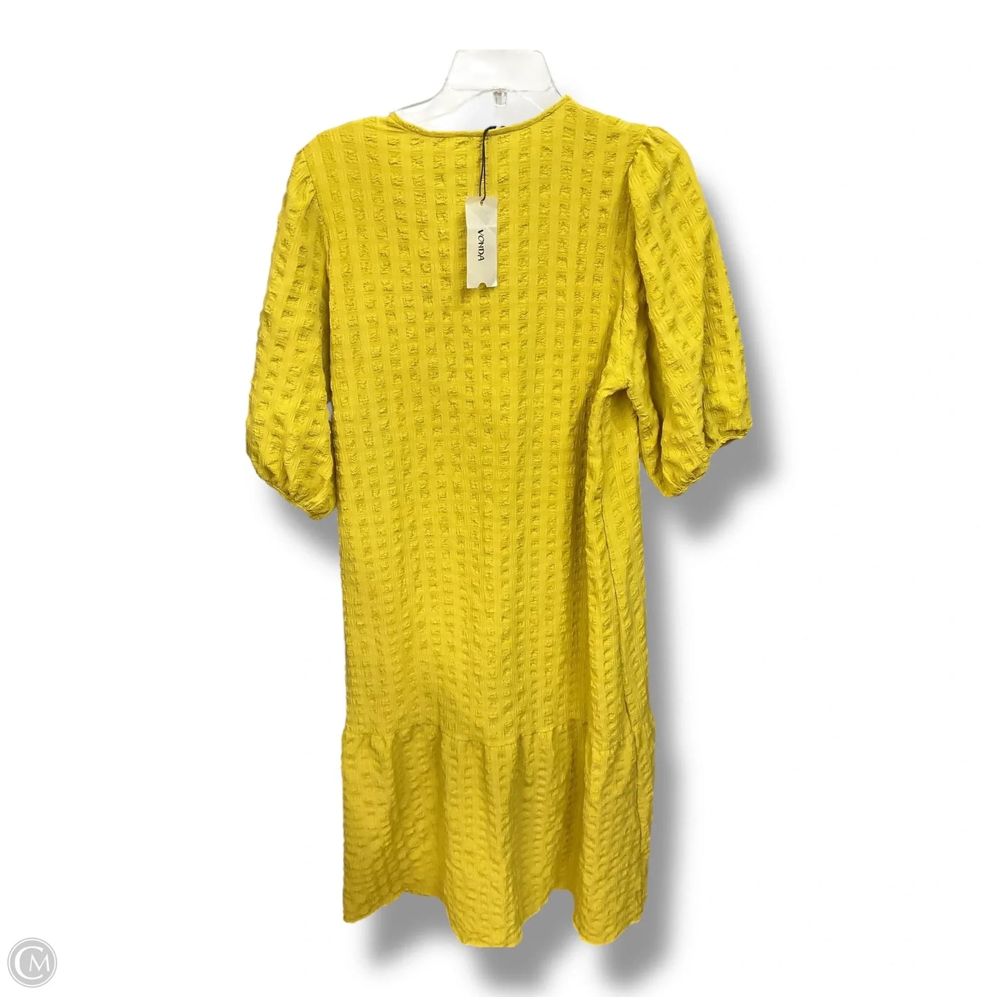 Dress Casual Maxi By Clothes Mentor In Yellow, Size: L