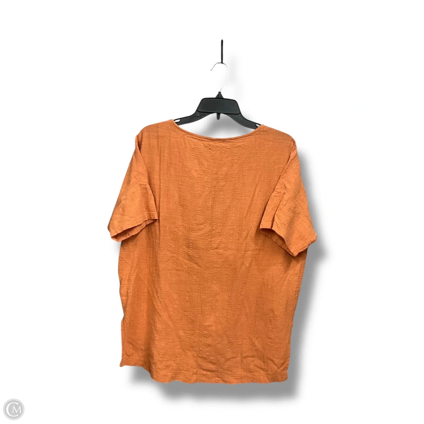 Top 3/4 Sleeve By Umgee In Orange, Size: L