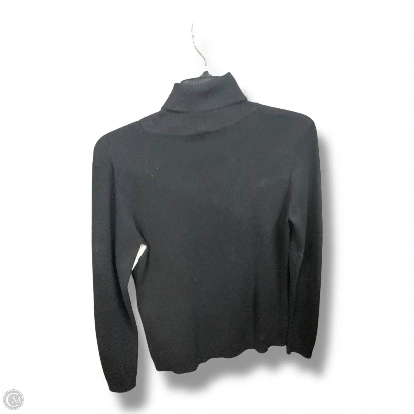 Top Long Sleeve Basic By Chicos In Black, Size: M