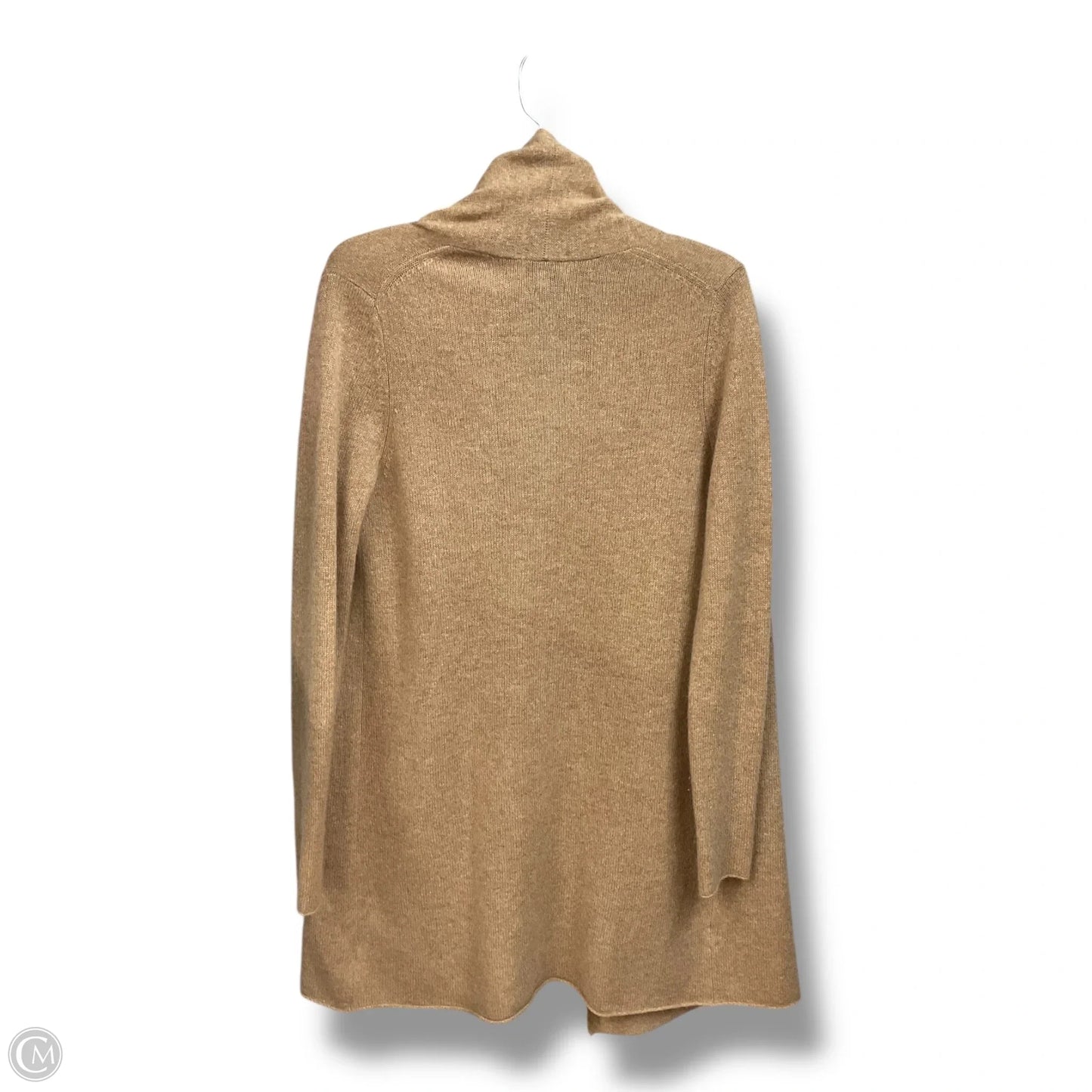 Cardigan By White And Warren In Tan, Size: M