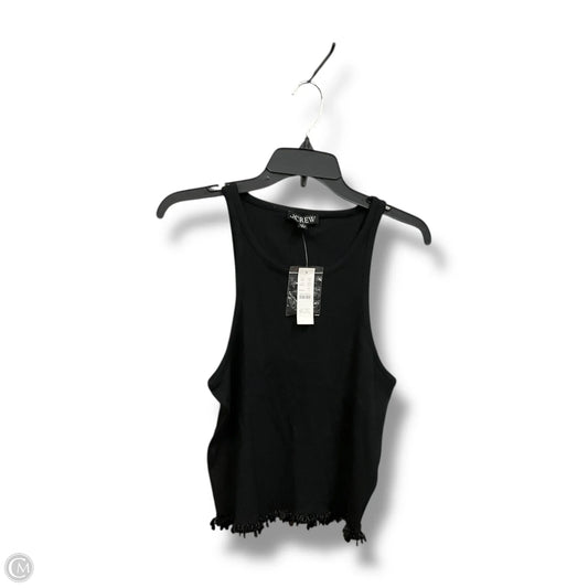 Top Sleeveless By J. Crew In Black, Size: L