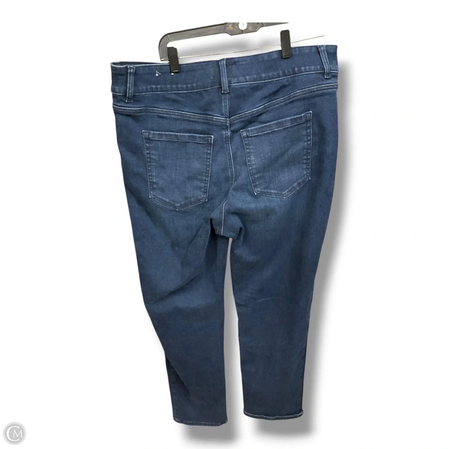 Jeans Straight By Lane Bryant In Blue Denim, Size: 18