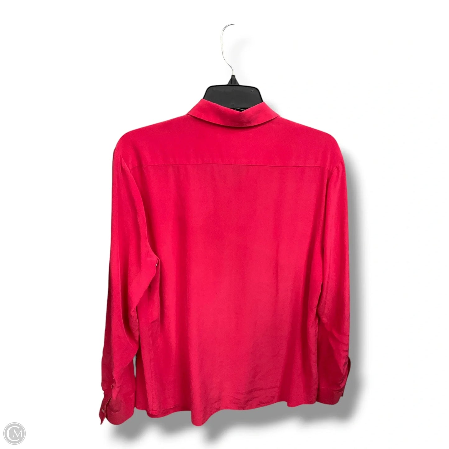 Blouse Long Sleeve By Tommy Bahama In Pink, Size: M