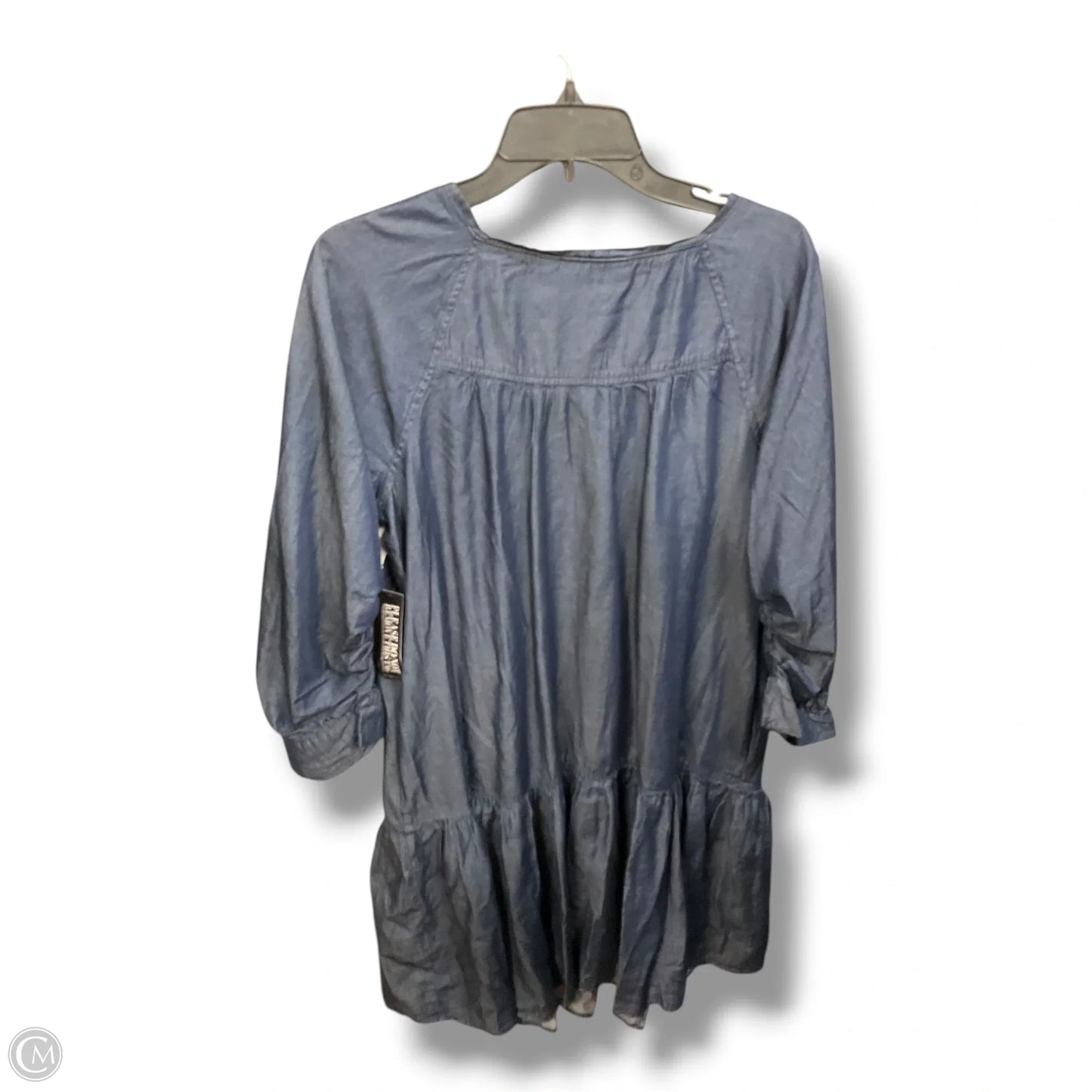 Dress Casual Short By New York And Co In Blue, Size: M