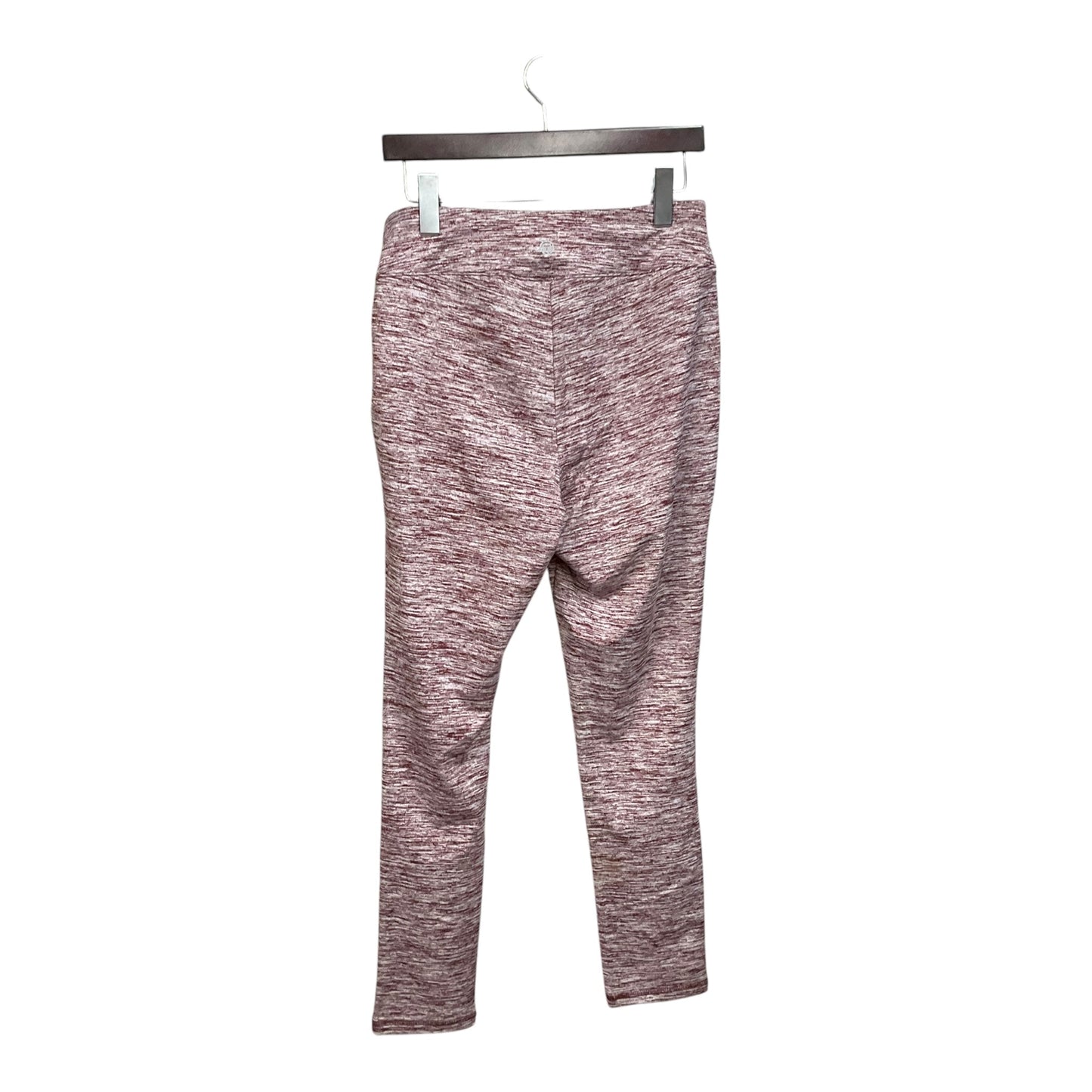 Athletic Leggings By Talbots In Red, Size: L