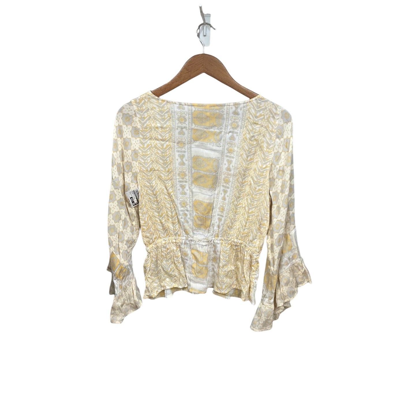 Blouse Long Sleeve By Free People Size: S