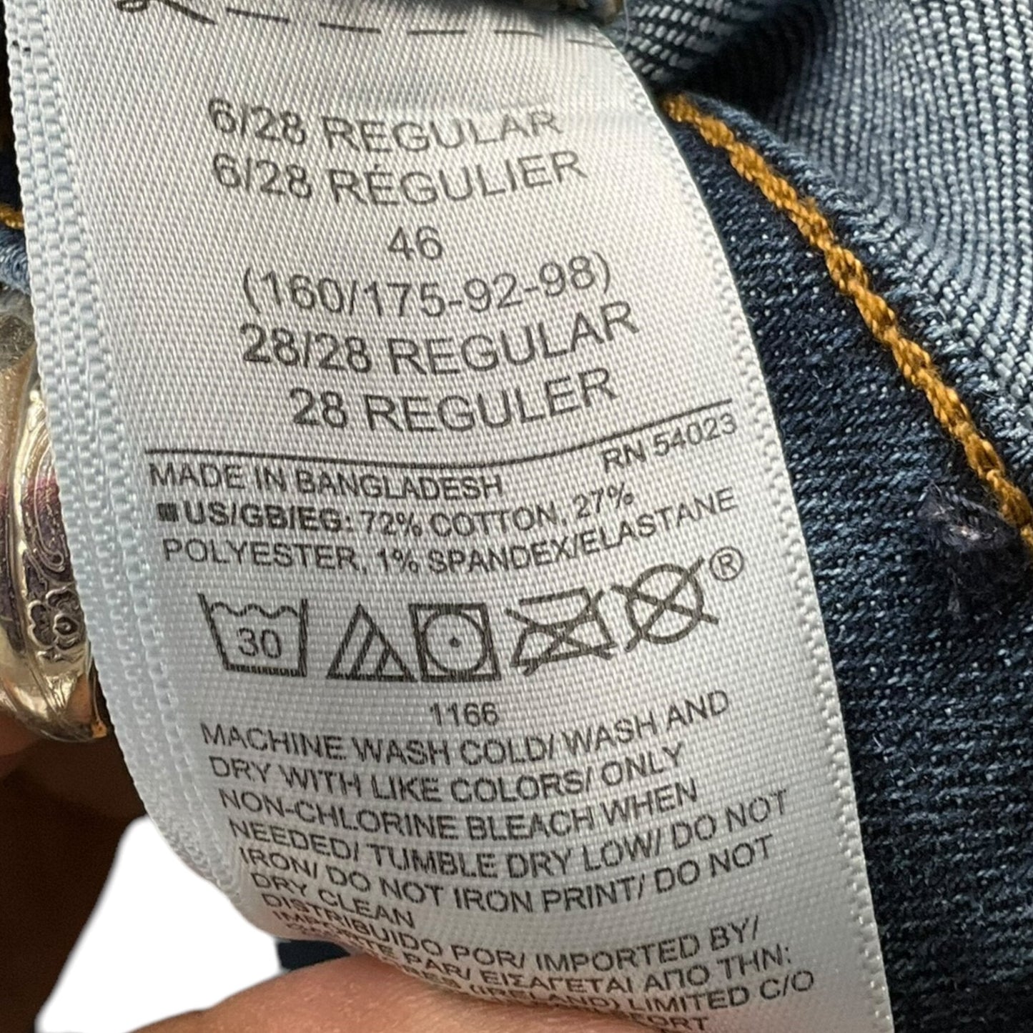 Jeans Straight By Gap Size: 6