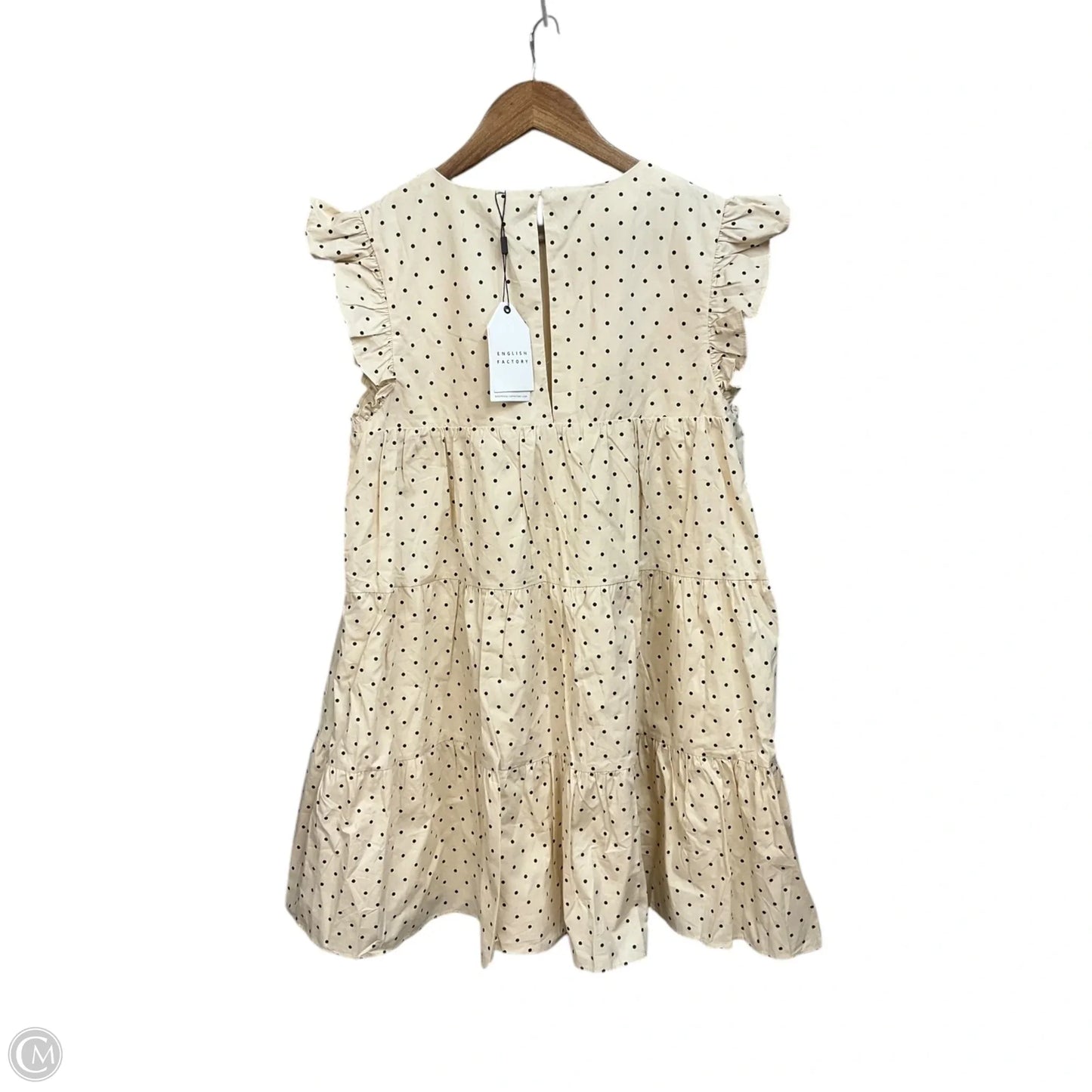 Dress Casual Short By English Factory In Polkadot Pattern, Size: M