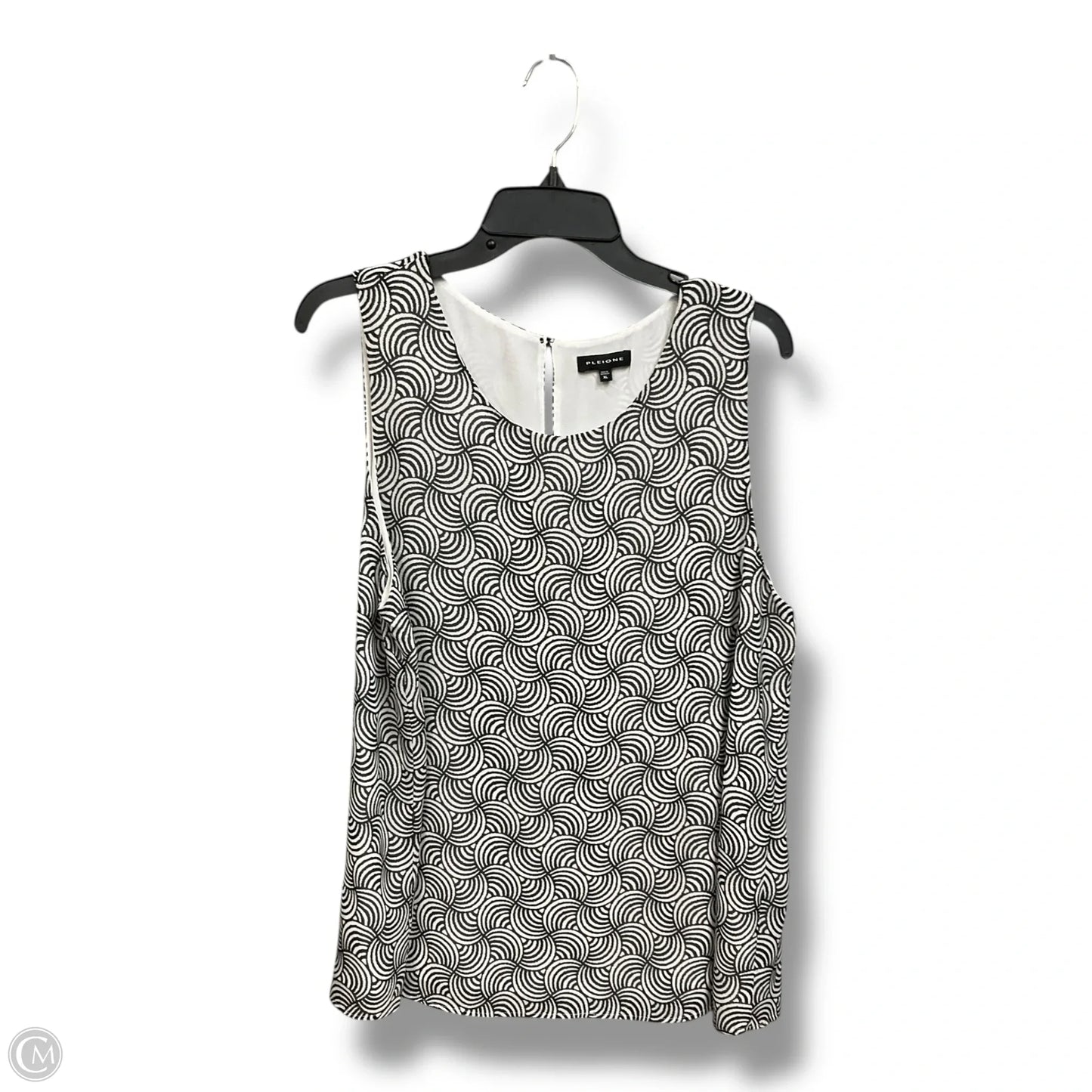 Top Sleeveless By Pleione In Geometric Pattern, Size: Xl