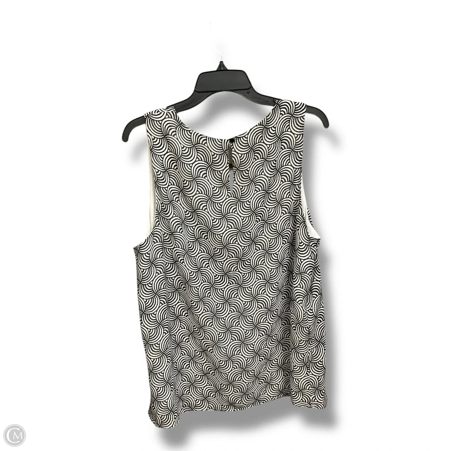 Top Sleeveless By Pleione In Geometric Pattern, Size: Xl