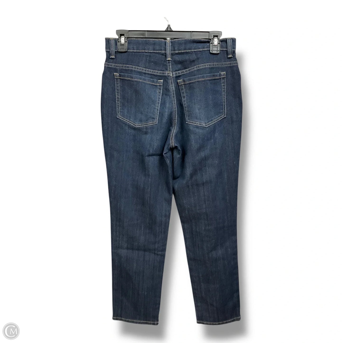 Jeans Straight By Gloria Vanderbilt In Blue Denim, Size: 6