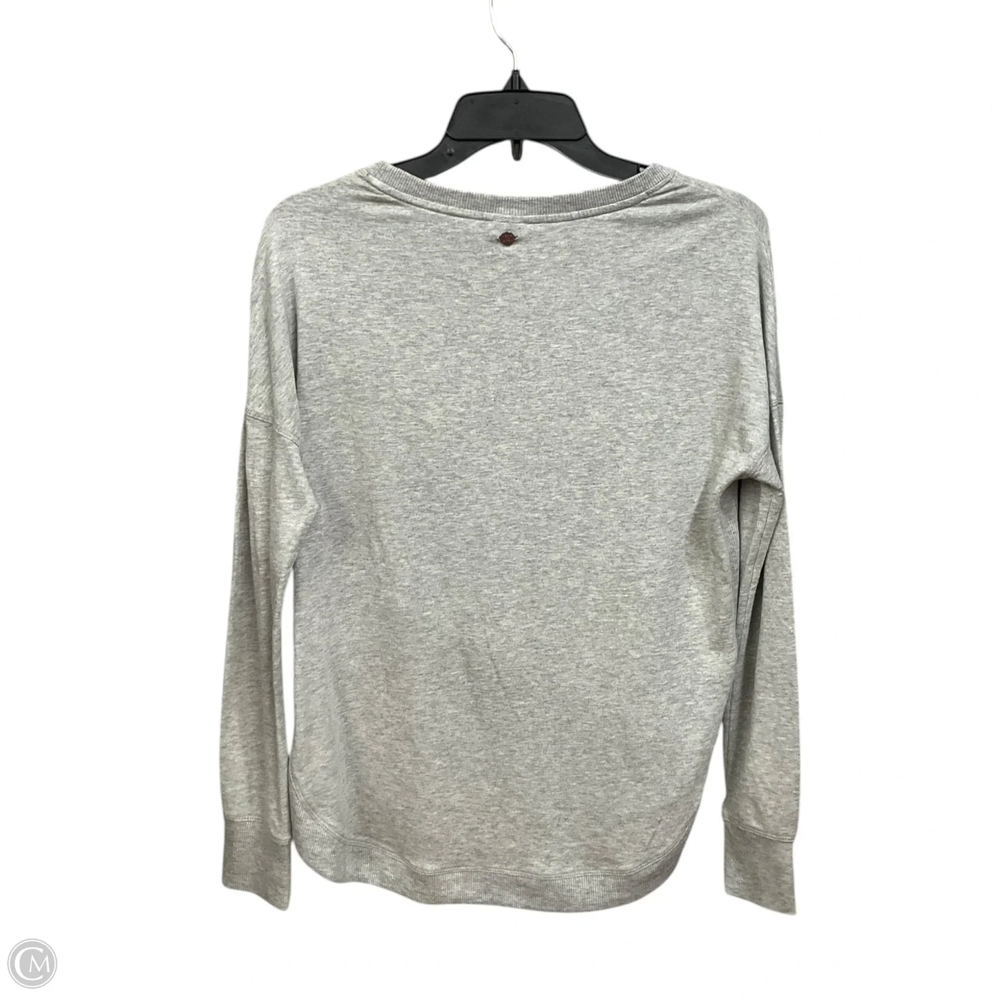 Athletic Top Long Sleeve Crewneck By Calia In Grey, Size: Xs