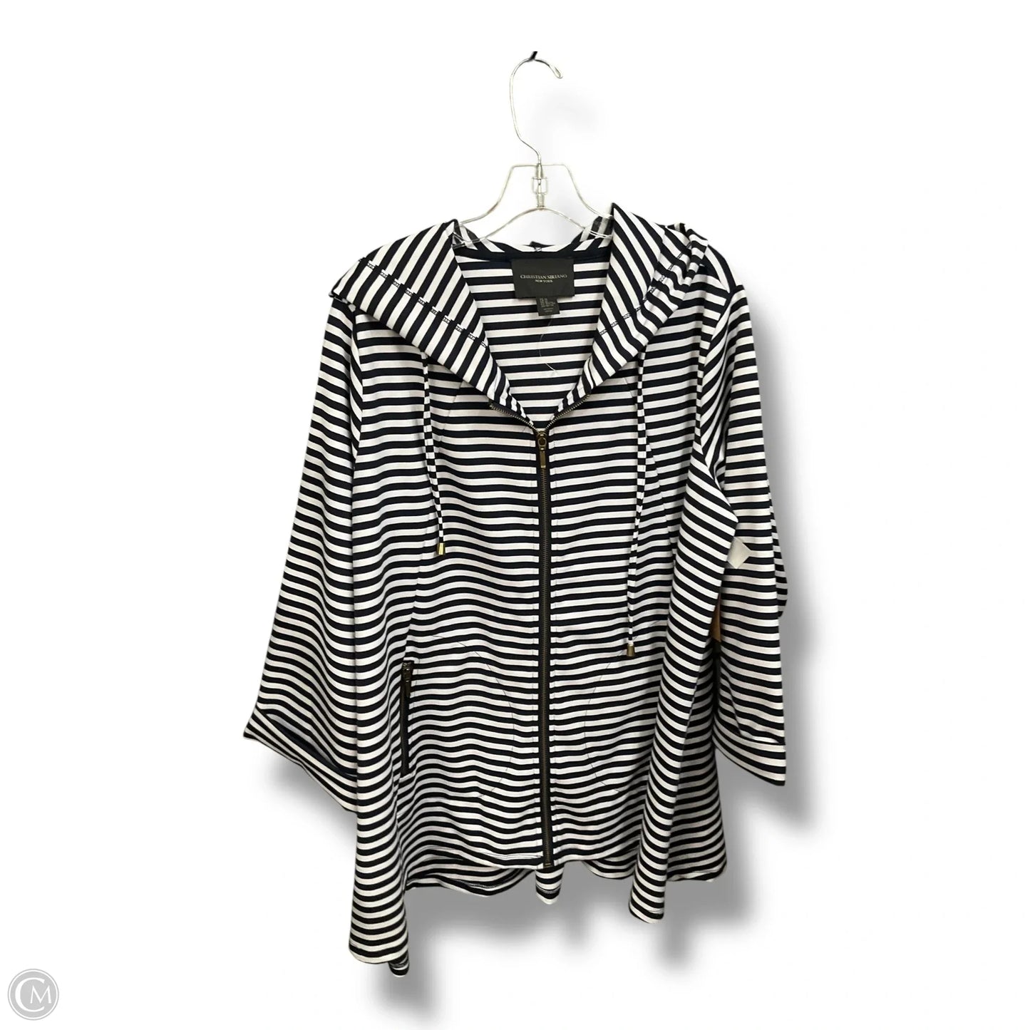 Jacket Other By Christian Siriano In Striped Pattern, Size: 1x