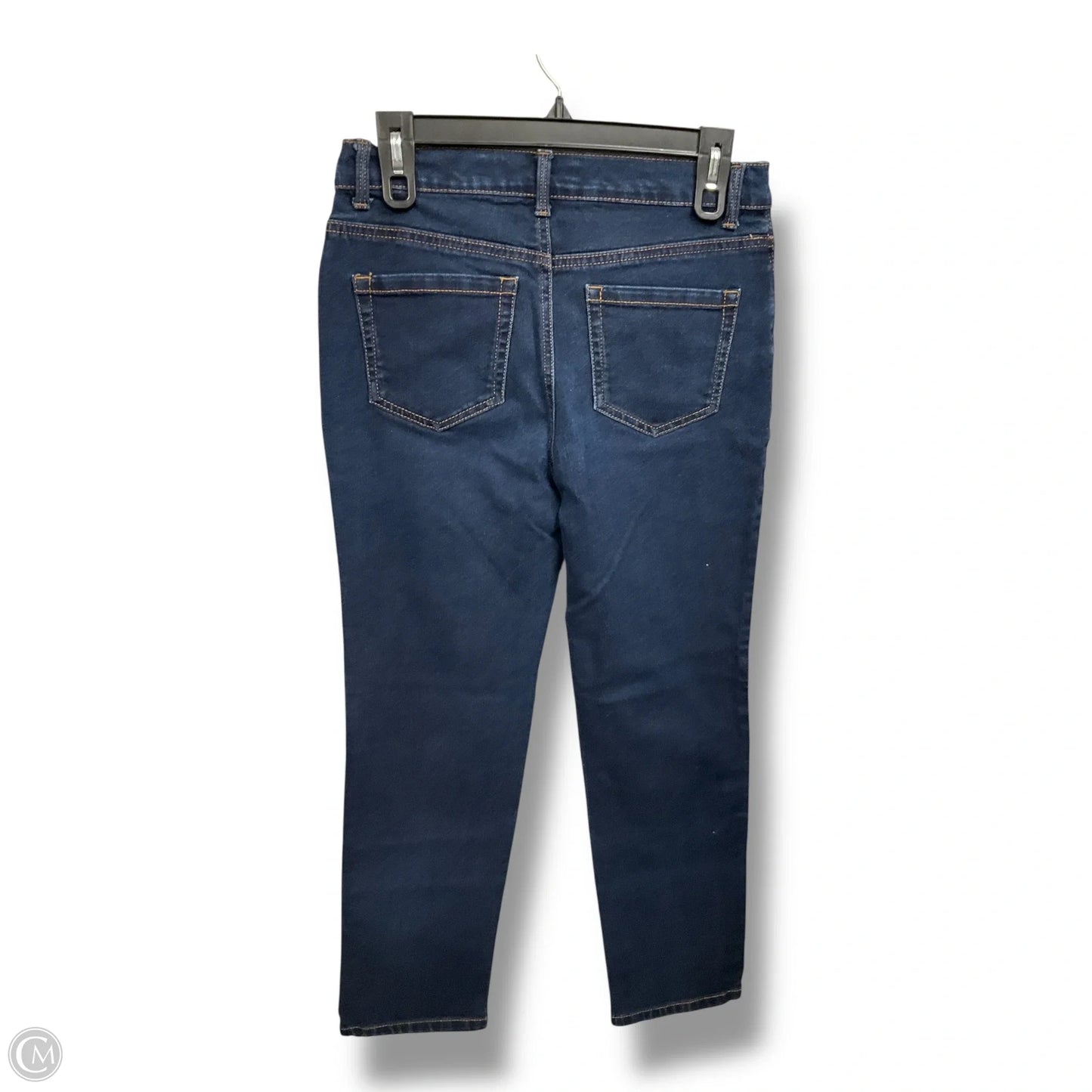 Jeans Straight By Gloria Vanderbilt In Blue Denim, Size: 6p