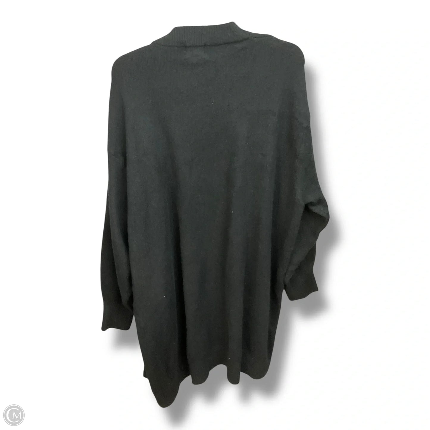 Sweater Cardigan By H&m In Black, Size: Xl