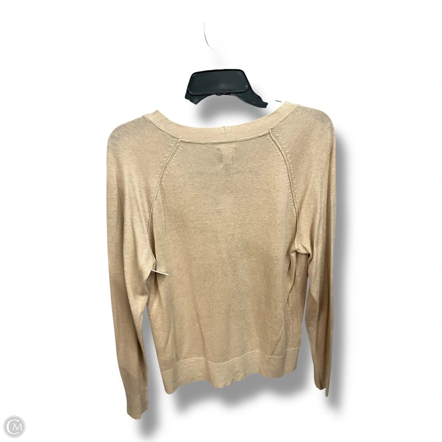 Cardigan By Gap In Tan, Size: M