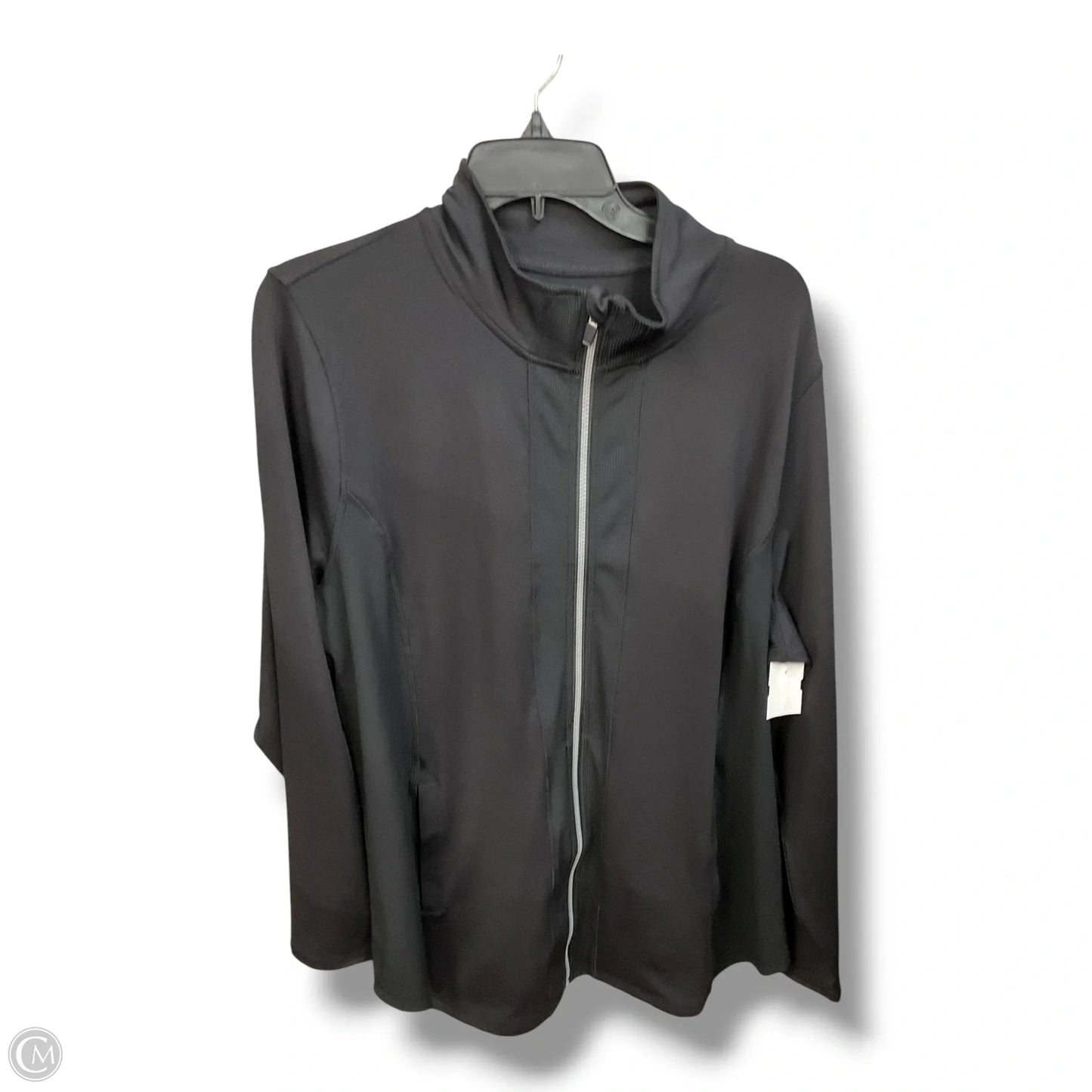 Athletic Jacket By Livi Active In Black, Size: 3x