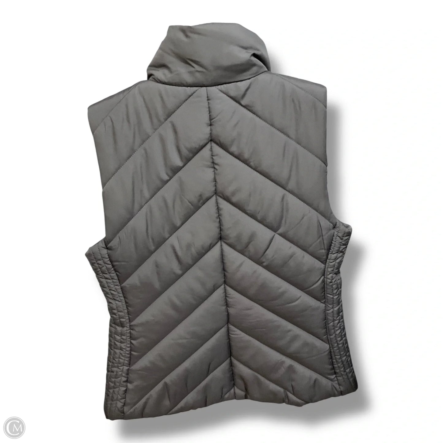 Vest Puffer & Quilted By New York And Co In Grey, Size: S