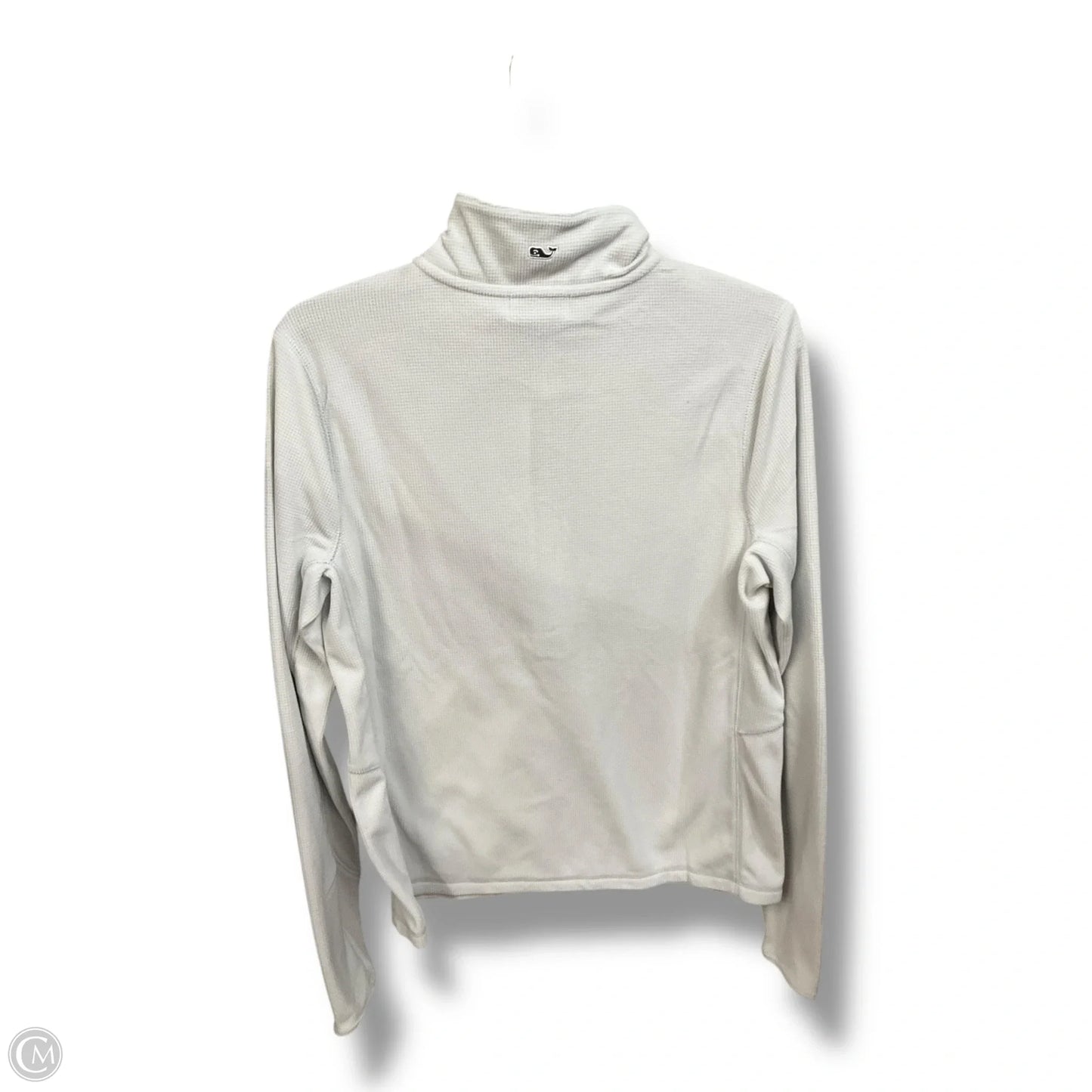 Athletic Top Long Sleeve Collar By Vineyard Vines In Grey, Size: M