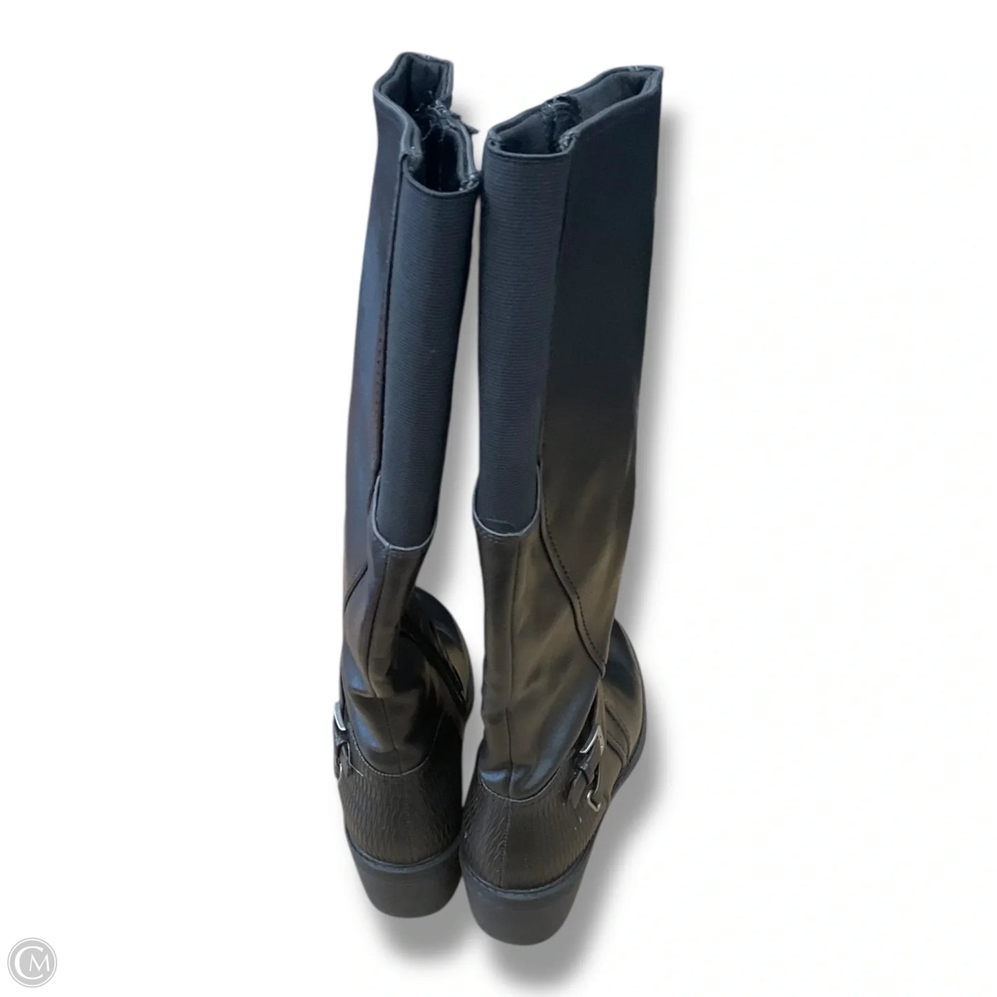 Boots Knee Flats By Bare Traps In Black, Size: 8