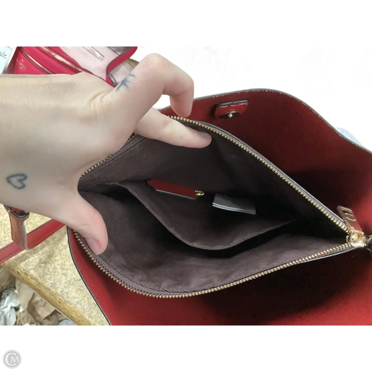 Handbag Designer By Coach, Size: Large