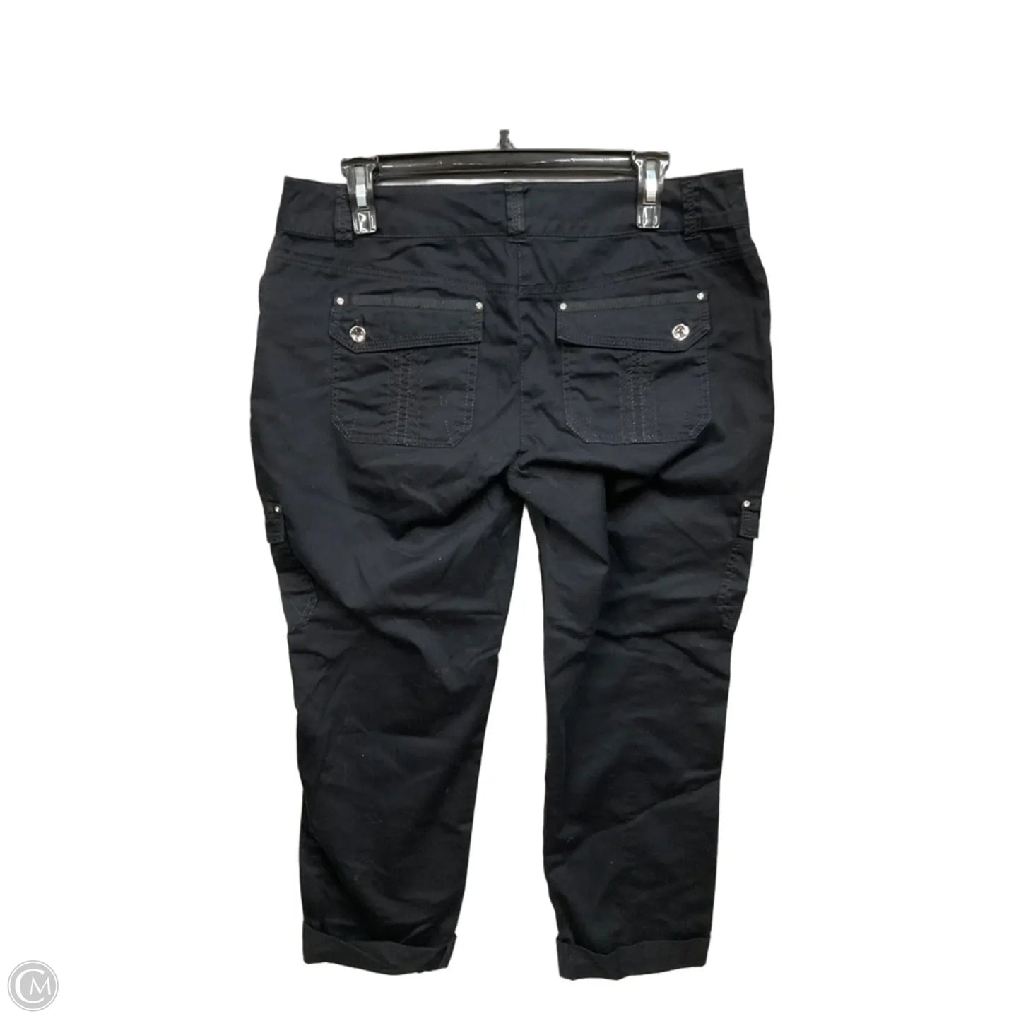 Pants Cropped By White House Black Market In Black, Size: 8
