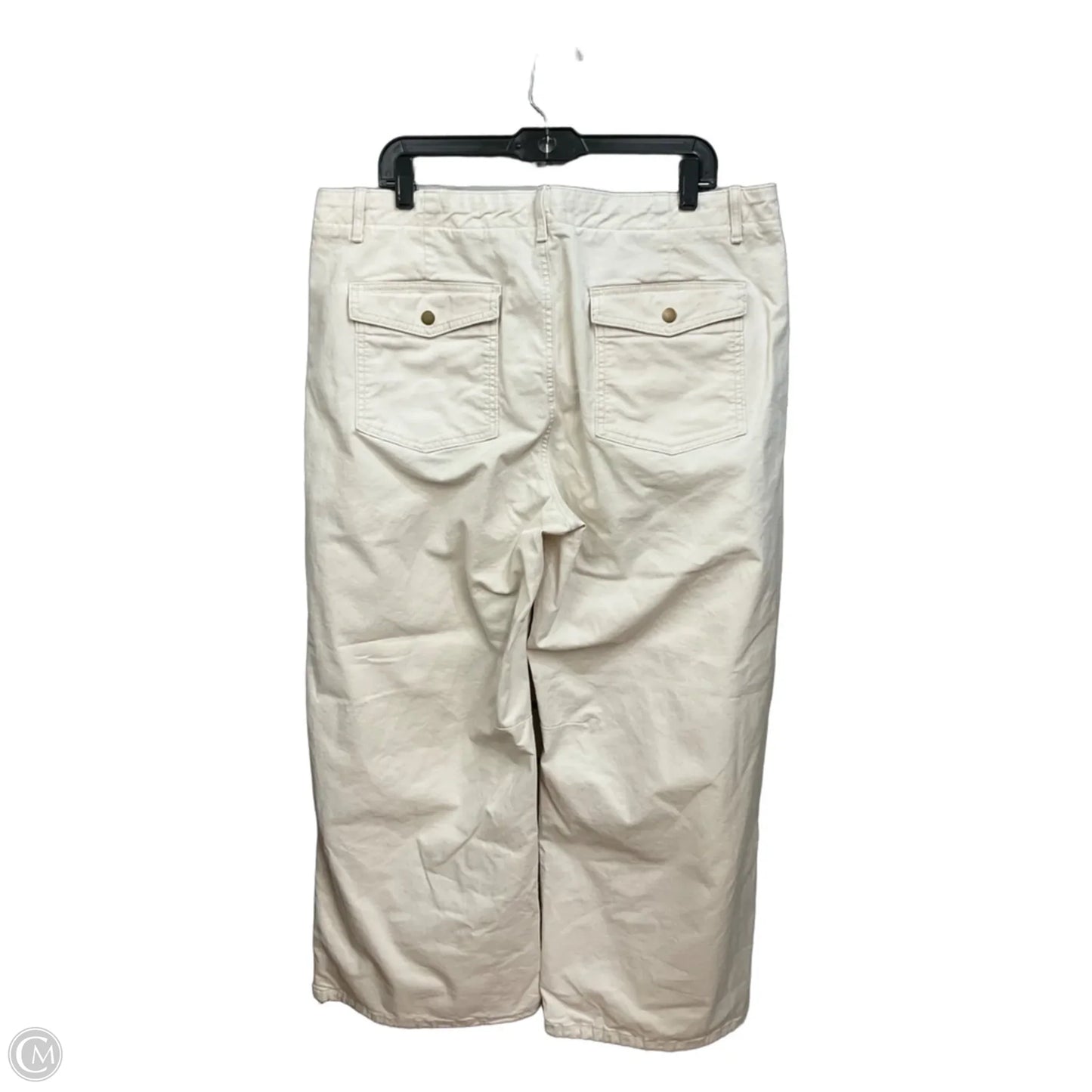 Pants Wide Leg By Banana Republic In Beige, Size: 16