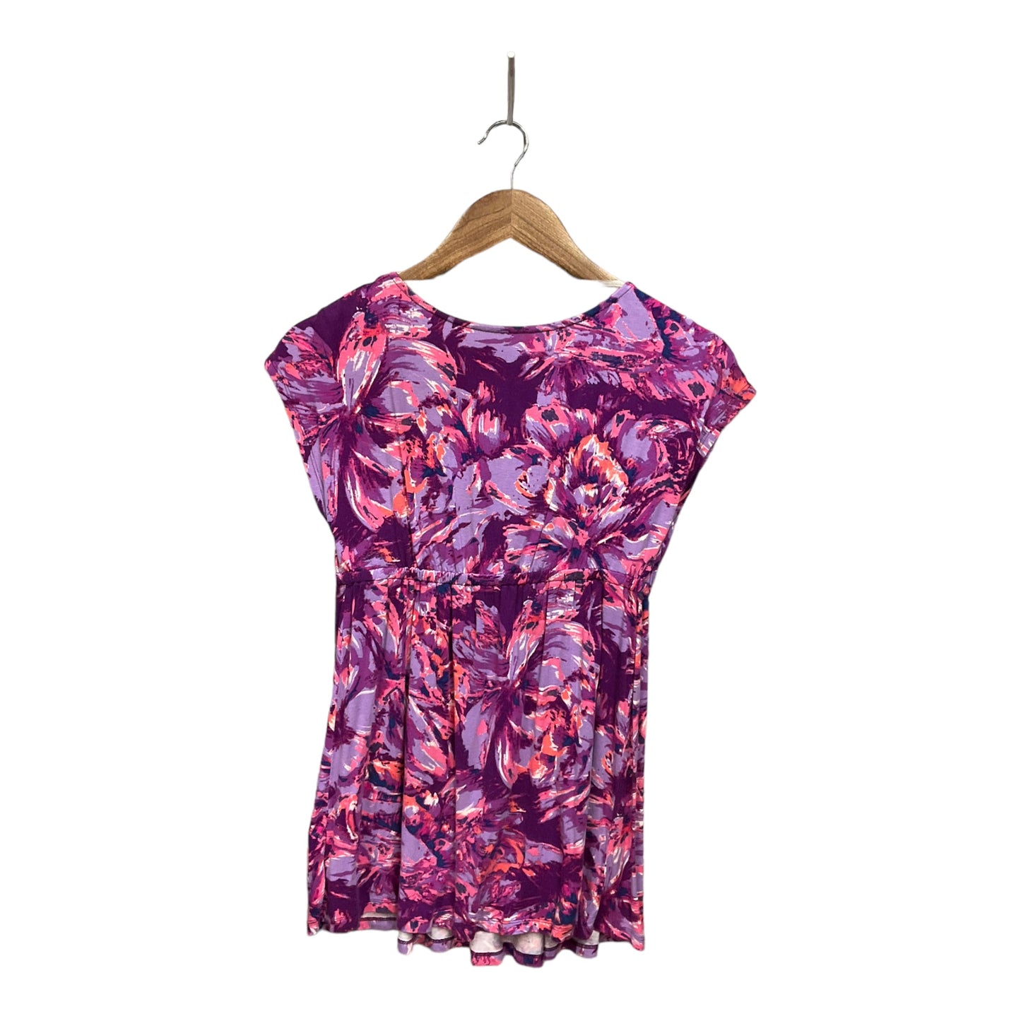 Nursing Top Short Sleeve By Liz Lange Maternity Size: S