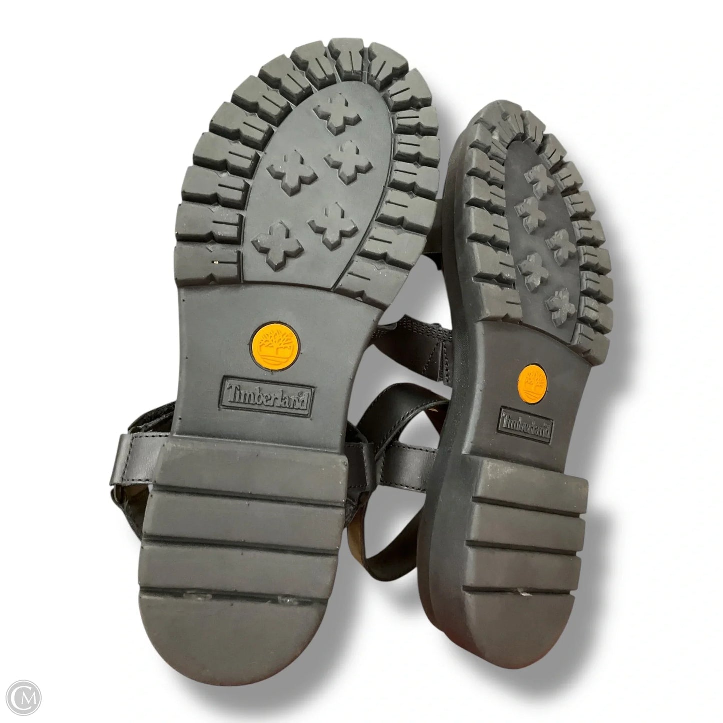 Sandals Heels Platform By Timberland In Black, Size: 10