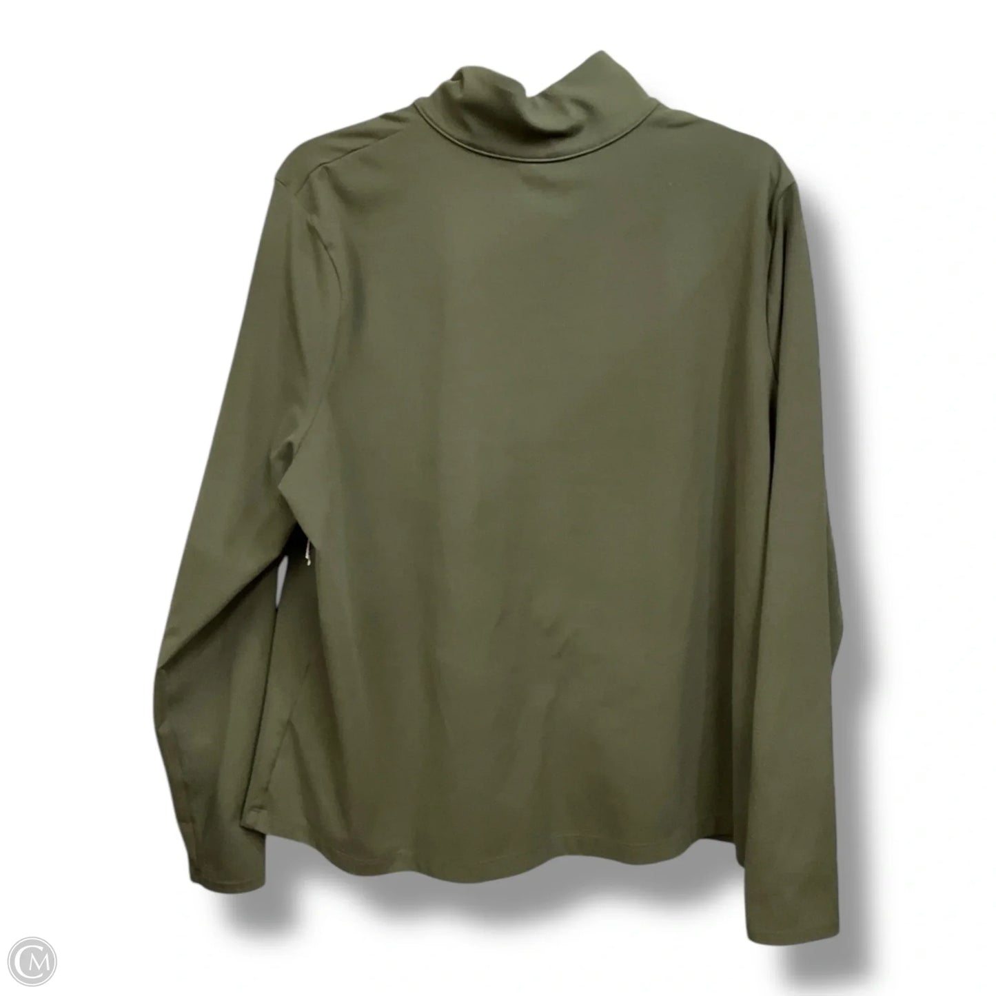Athletic Jacket By Under Armour In Green, Size: 1x