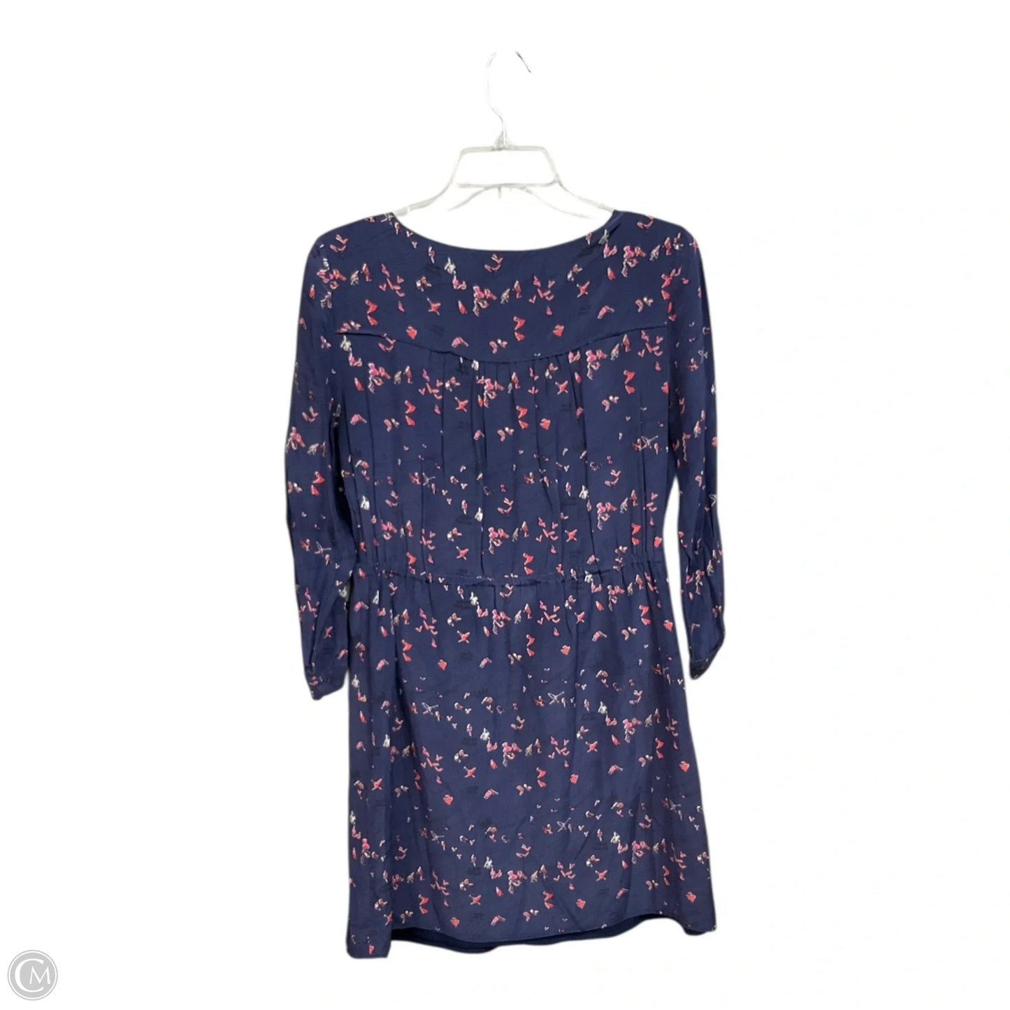 Dress Casual Short By Madewell In Blue & Pink, Size: S
